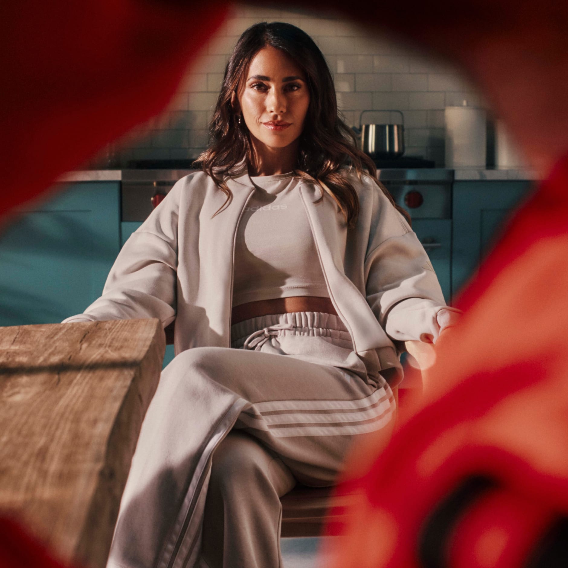 Pamučna majica bez rukava Essentials Linear Slim