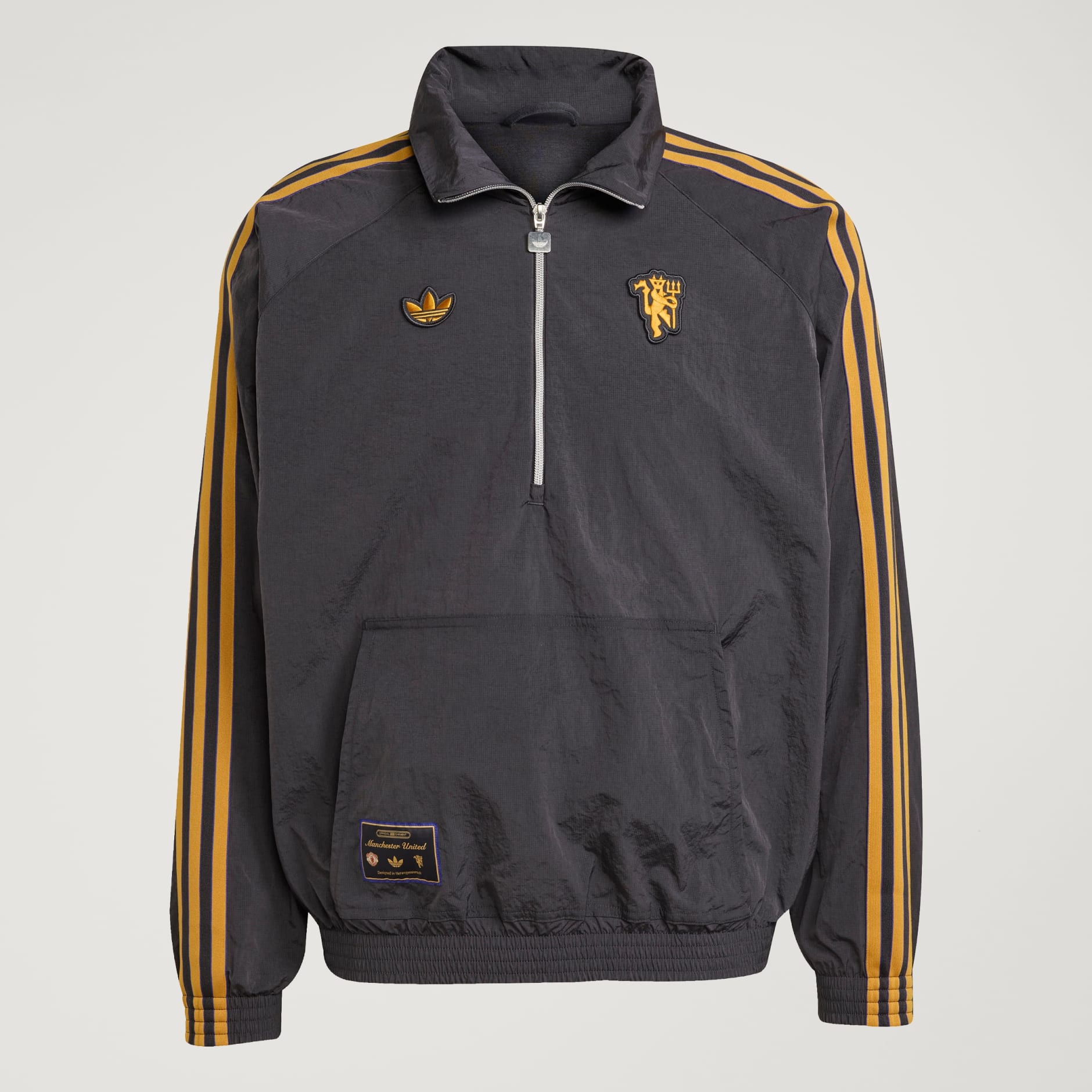 Manchester United Terrace Icons Half-Zip Jacket