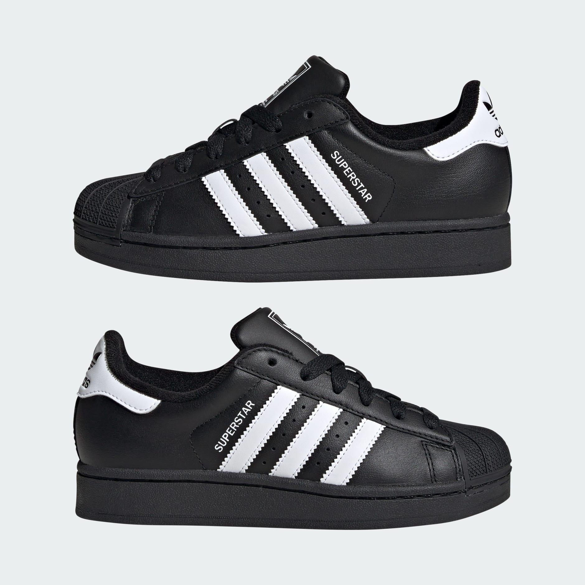 Superstar 2 kids Black on sale