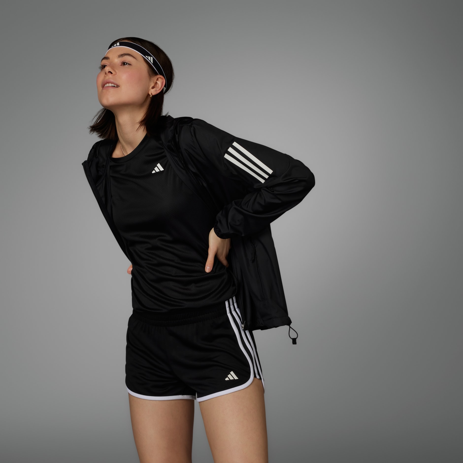 Womens adidas shorts and 2025 jacket