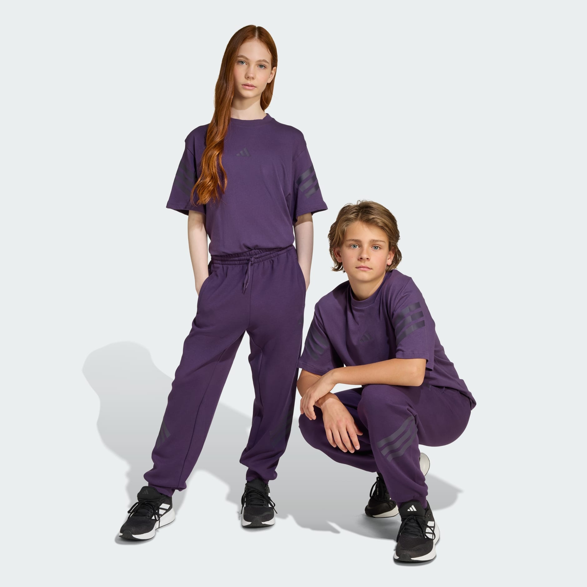 Future Icons 3-Stripes Wide Pants Kids