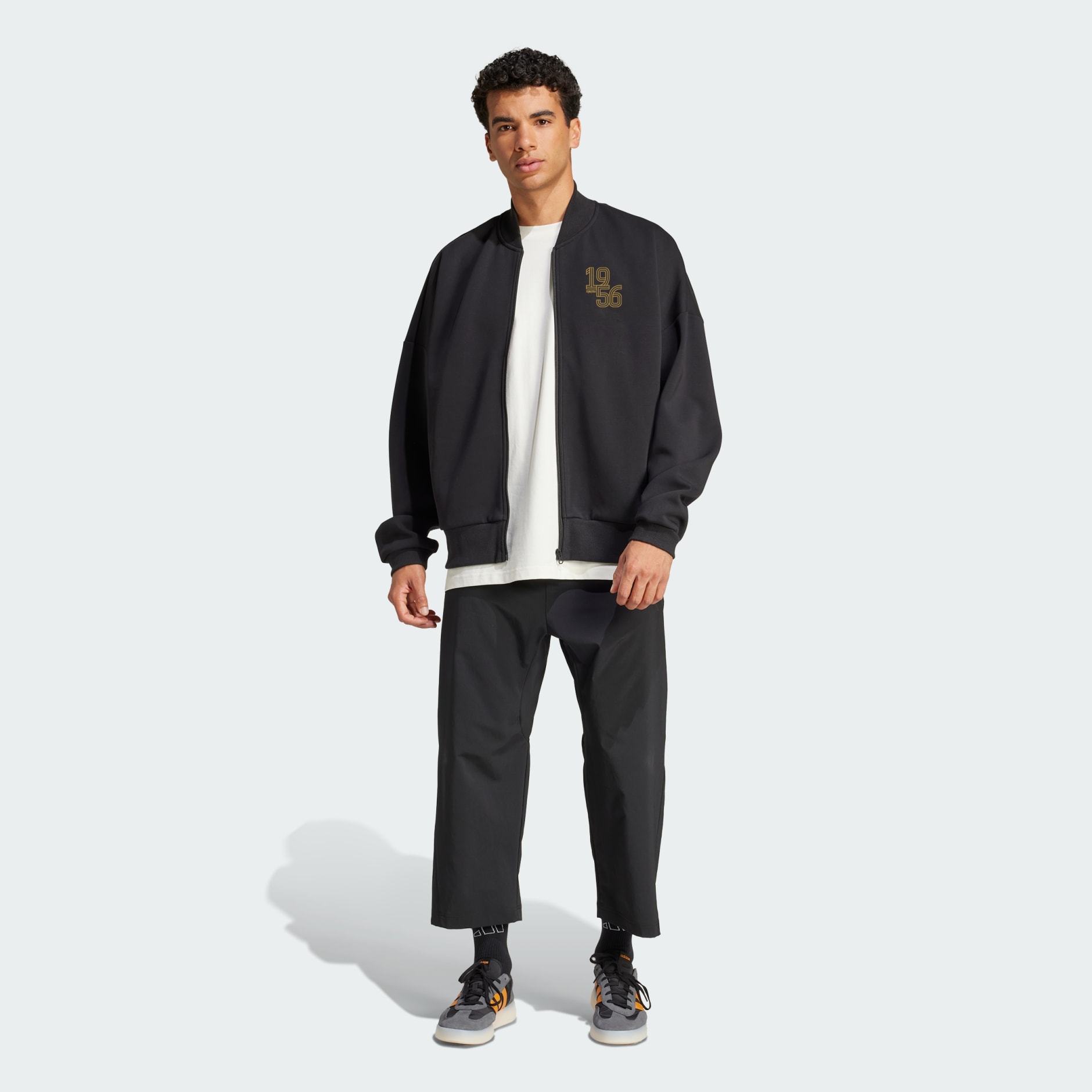 Clothing - Real Madrid Doubleknit Track Top - Black | adidas