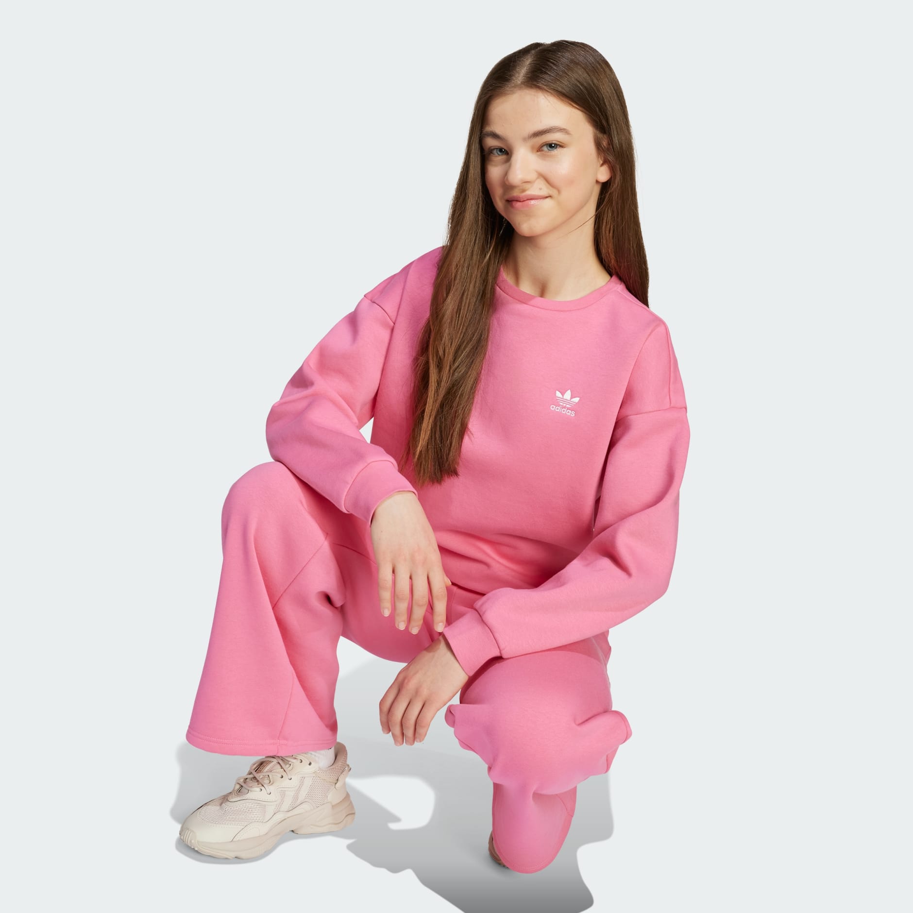 חולצה צווארון עגול Boyfriend