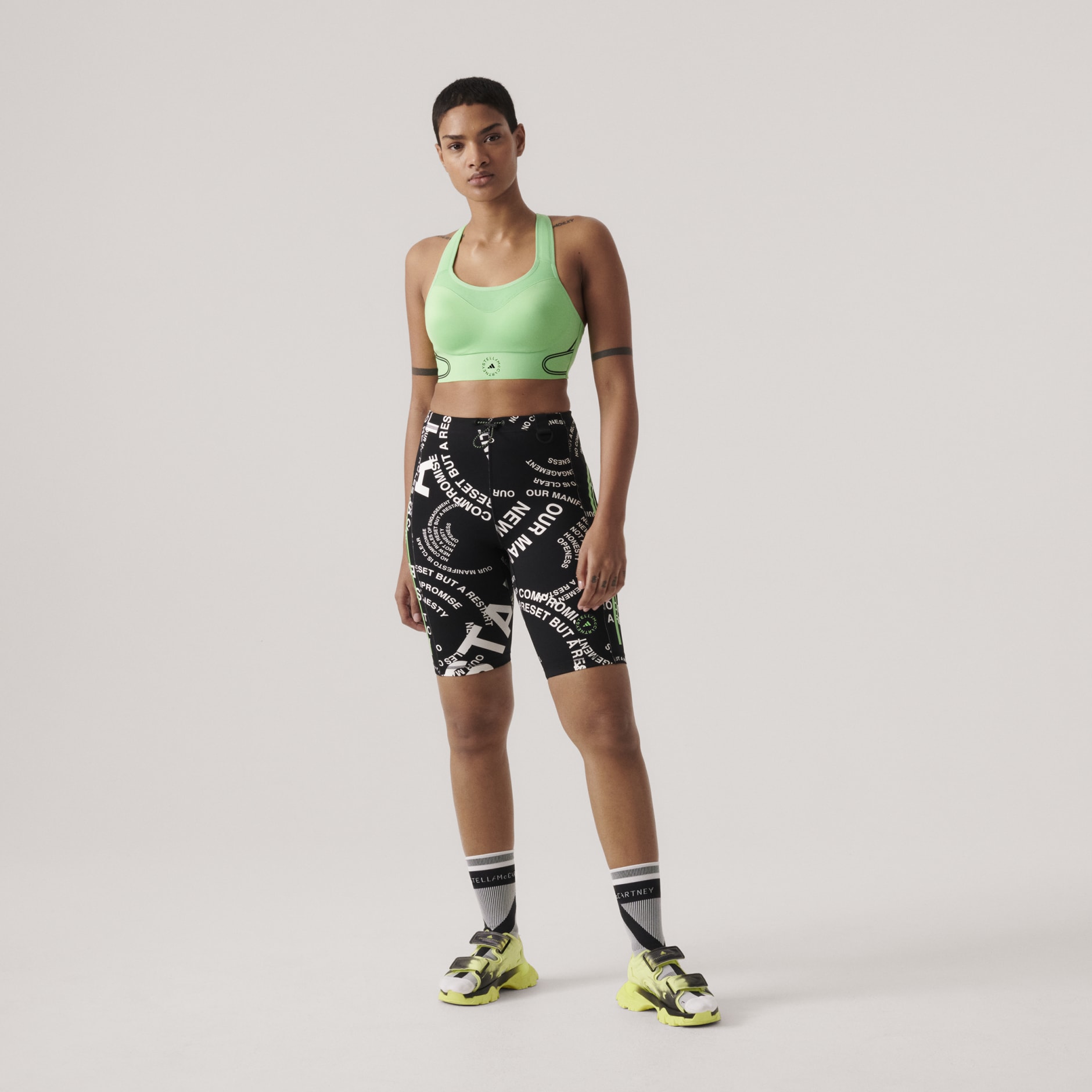 ADIDAS BY STELLA MCCARTNEY Sports Bra 'High Support ' in Black