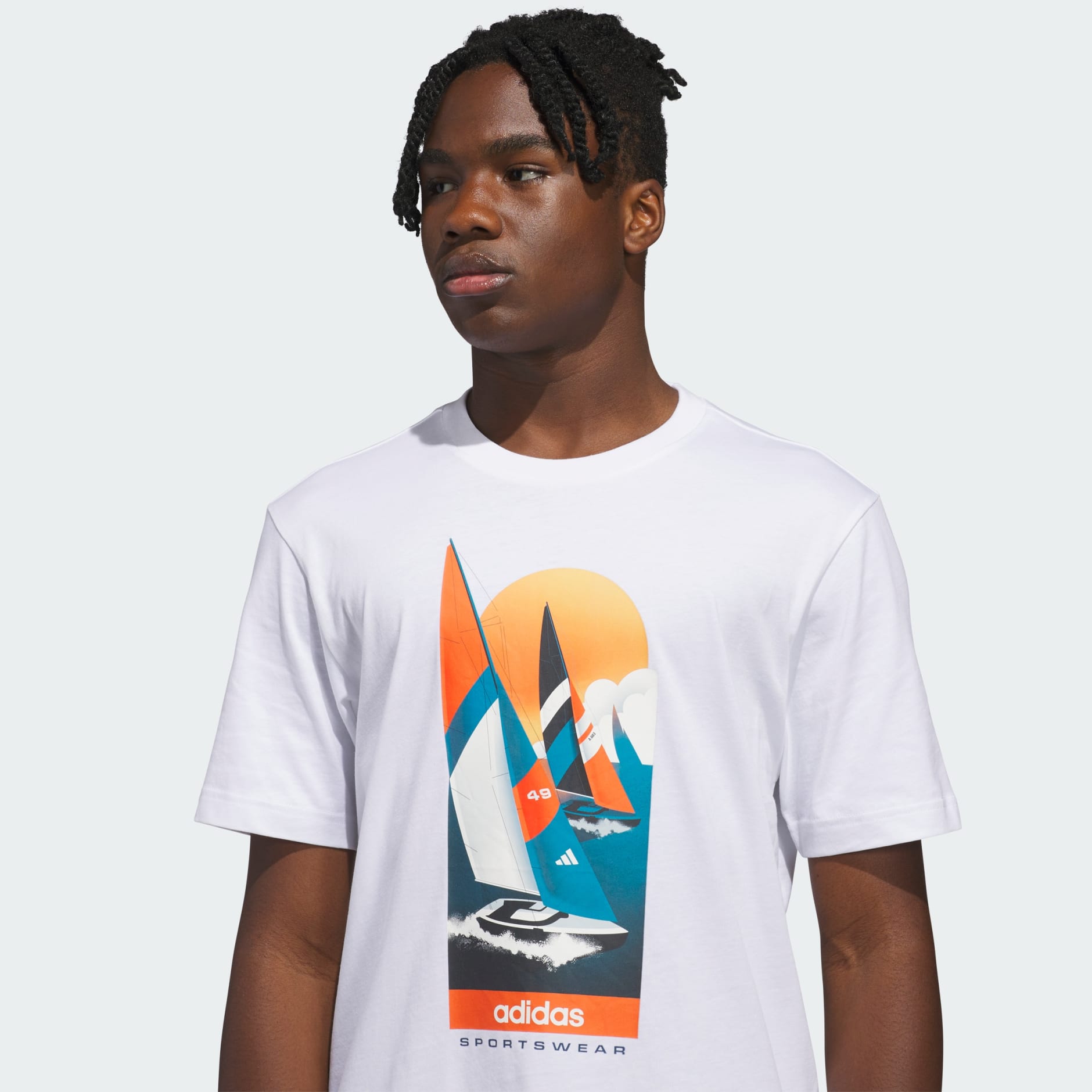 Summer Sailing Graphic T-shirt