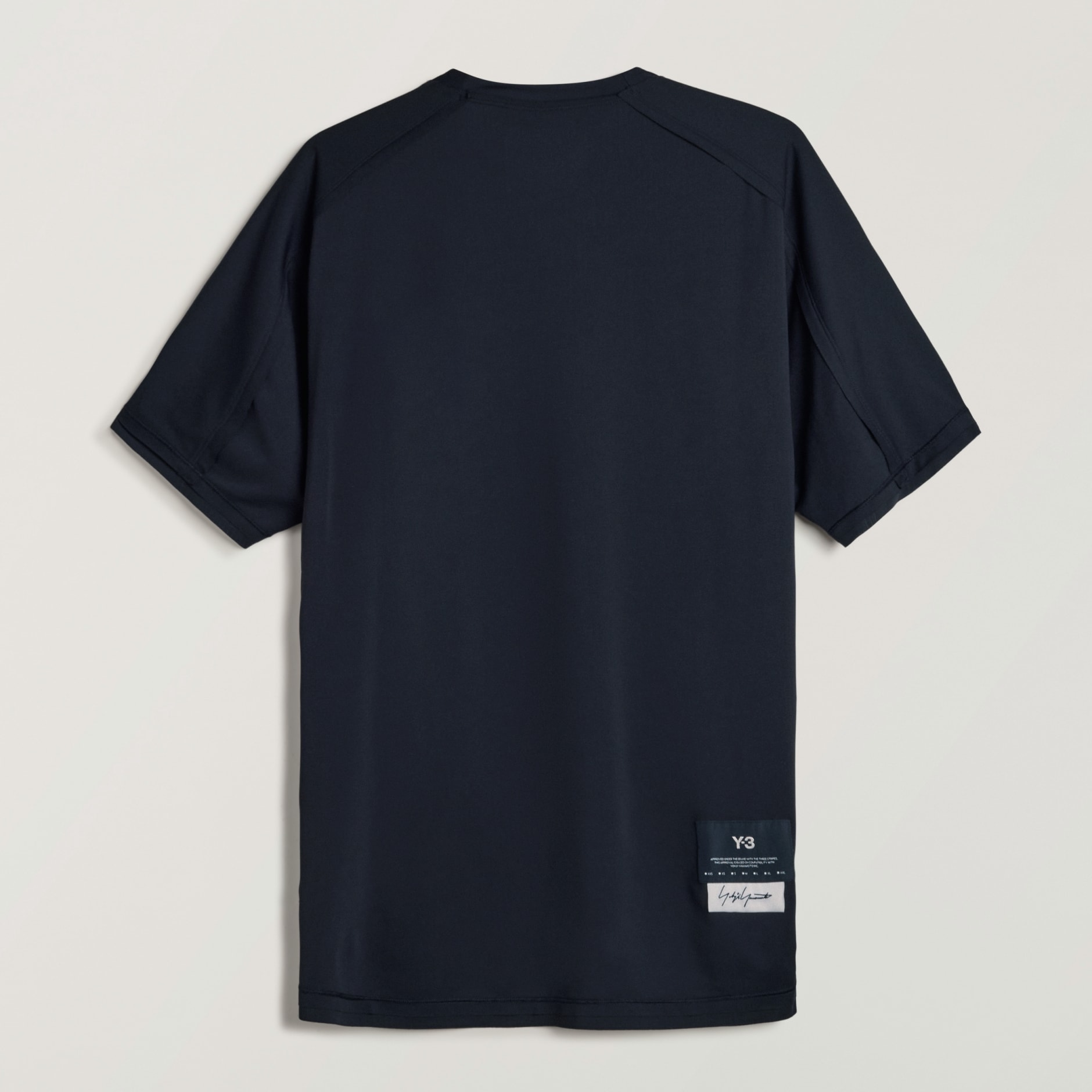 TRICOU Y-3 DE ALERGAT, CU M&Acirc;NECĂ SCURTĂ