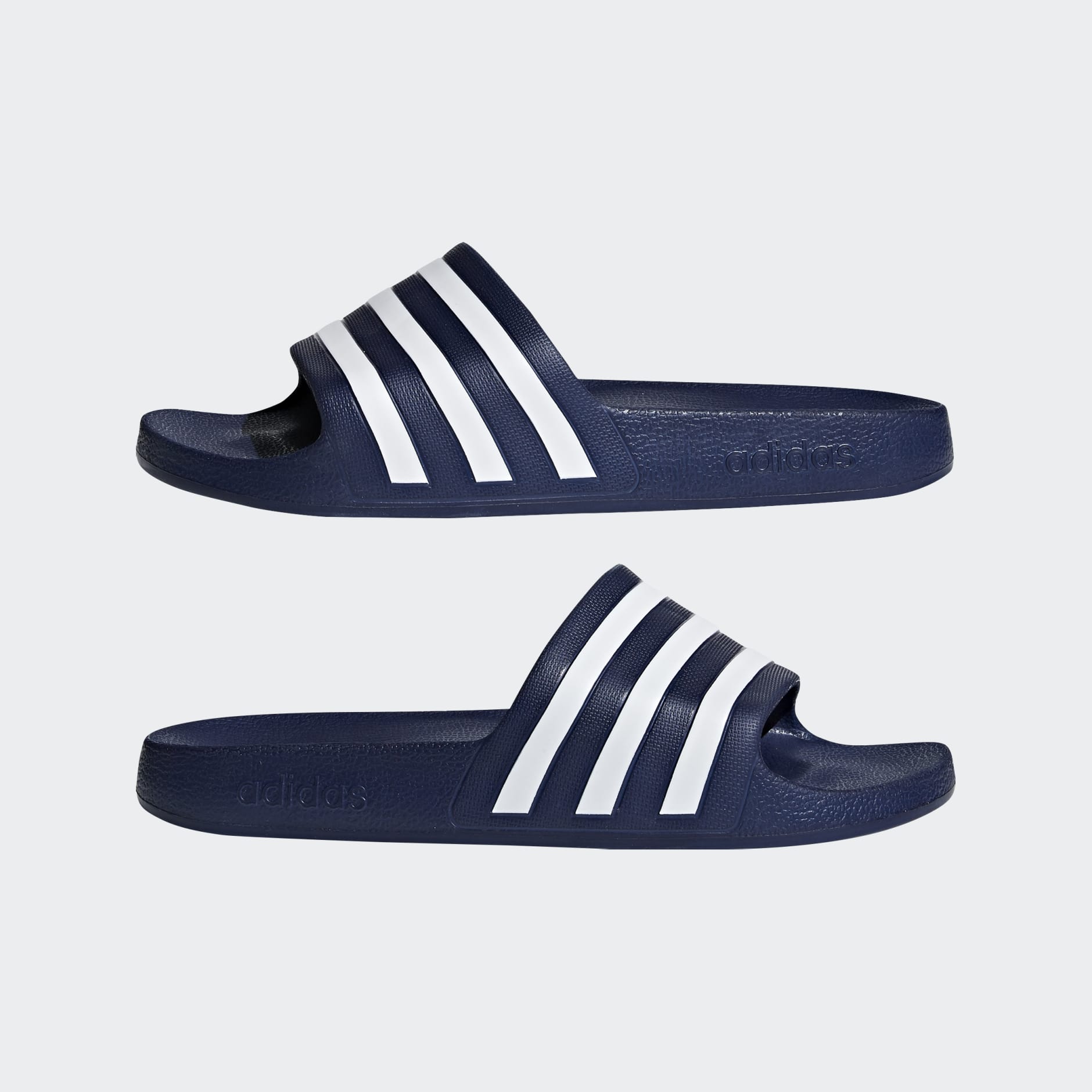 Claquette adidas 2025 blanche et bleu