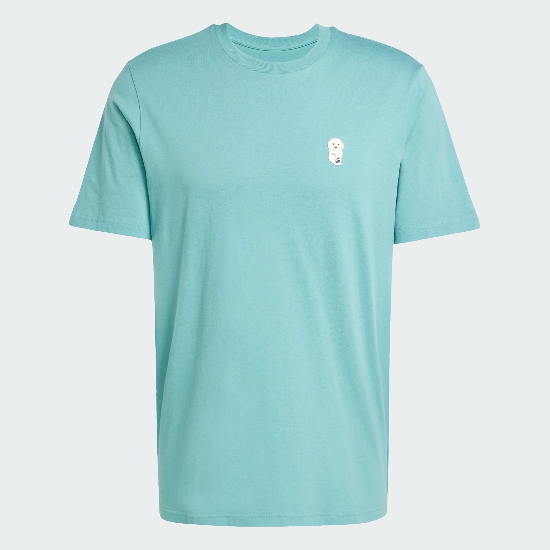 Tricou Grafic Cu Cățel &Icirc;n Buzunar