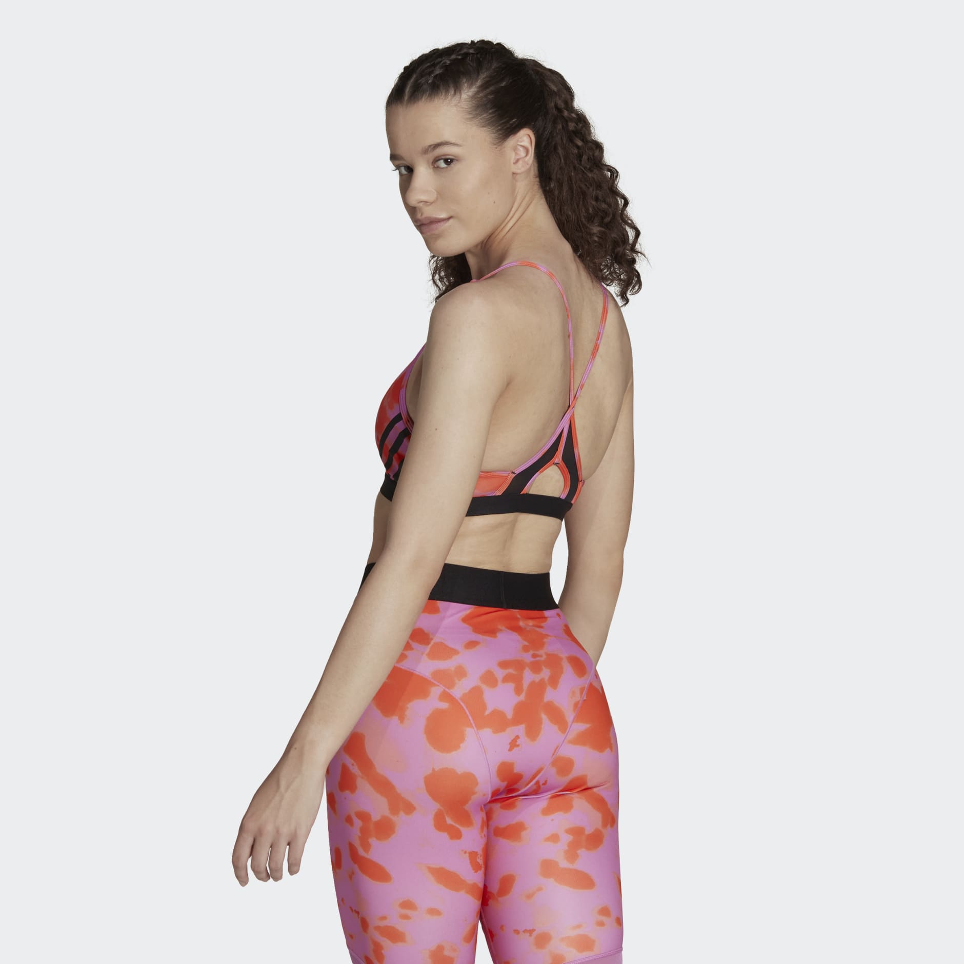 حمّالة صدر adidas Aeroreact Light-Support Hyperglam