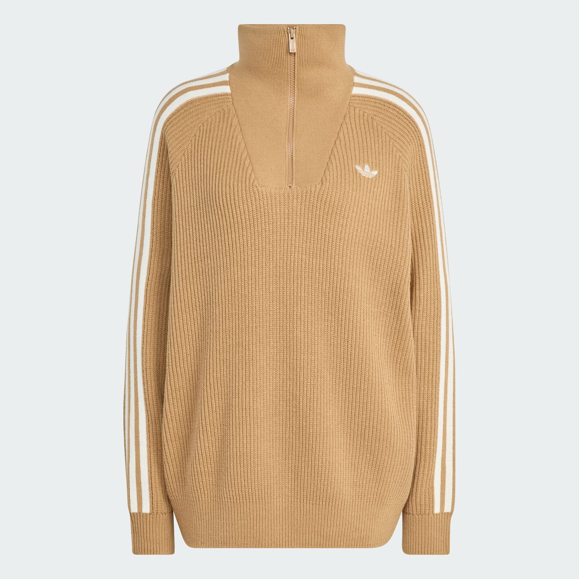 ADIDAS ORIGINALS FUNNEL NECK QUARTER ZIP Sweatshirt