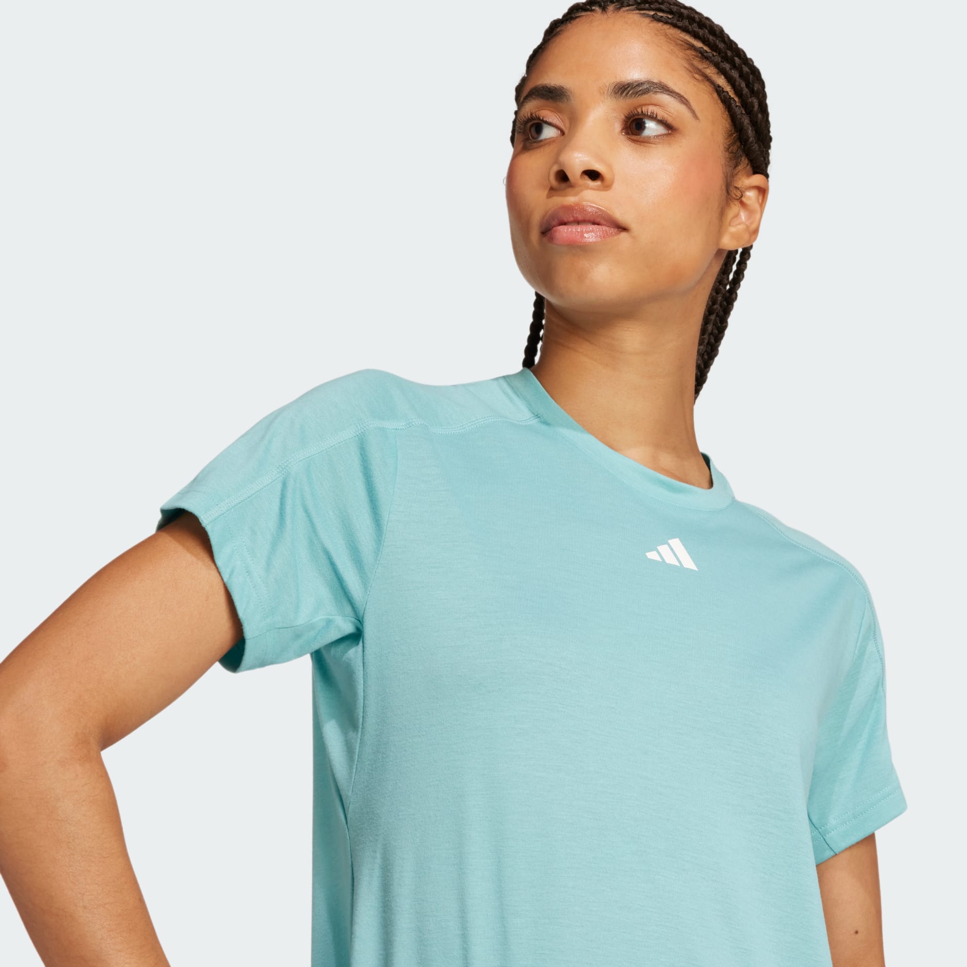Camiseta Minimalista AEROREADY Train Essentials Cuello Redondo