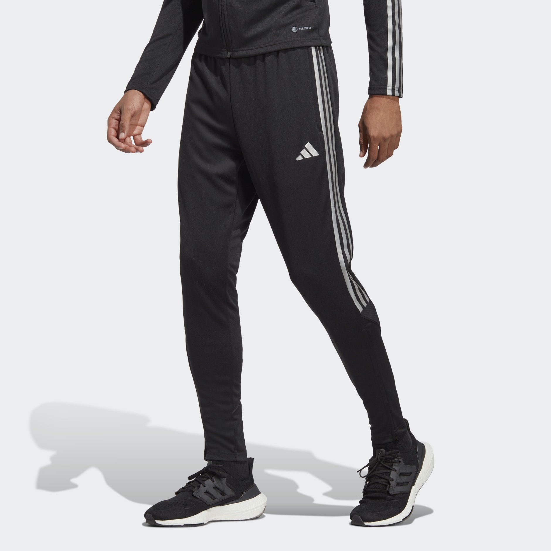 Clothing - Tiro Reflective Pants - Black | adidas South Africa