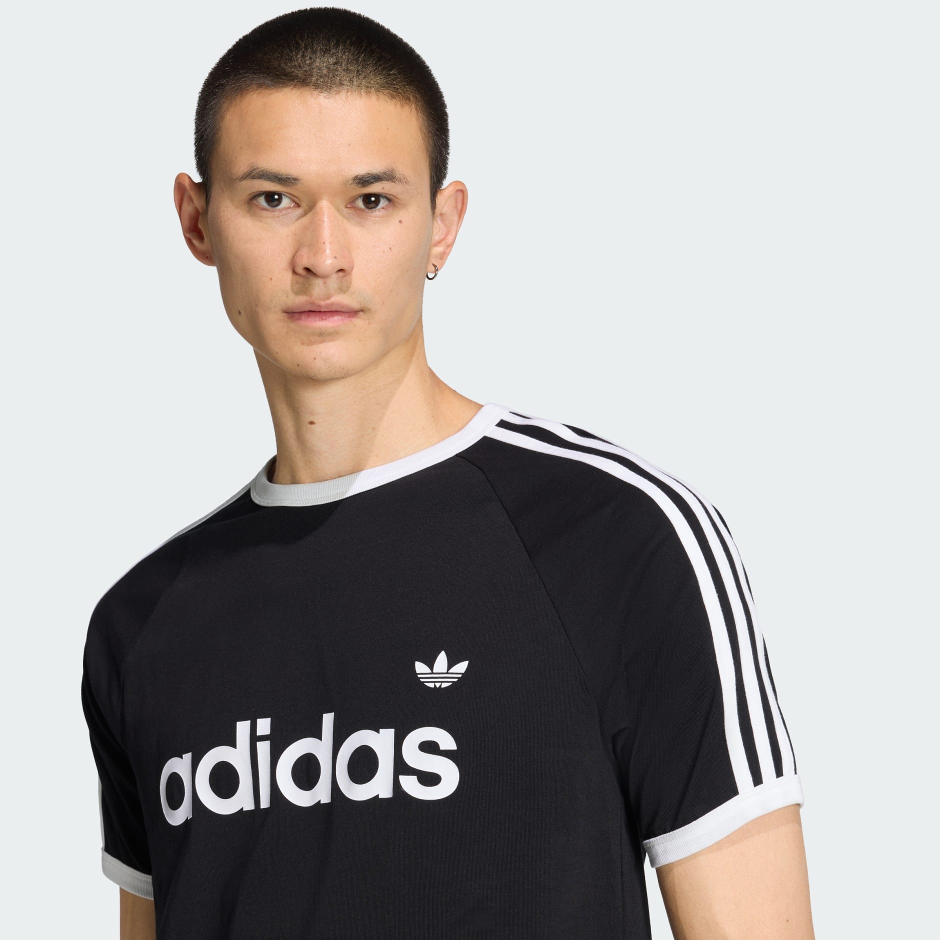 3-STRIPES SLIM RINGER TEE