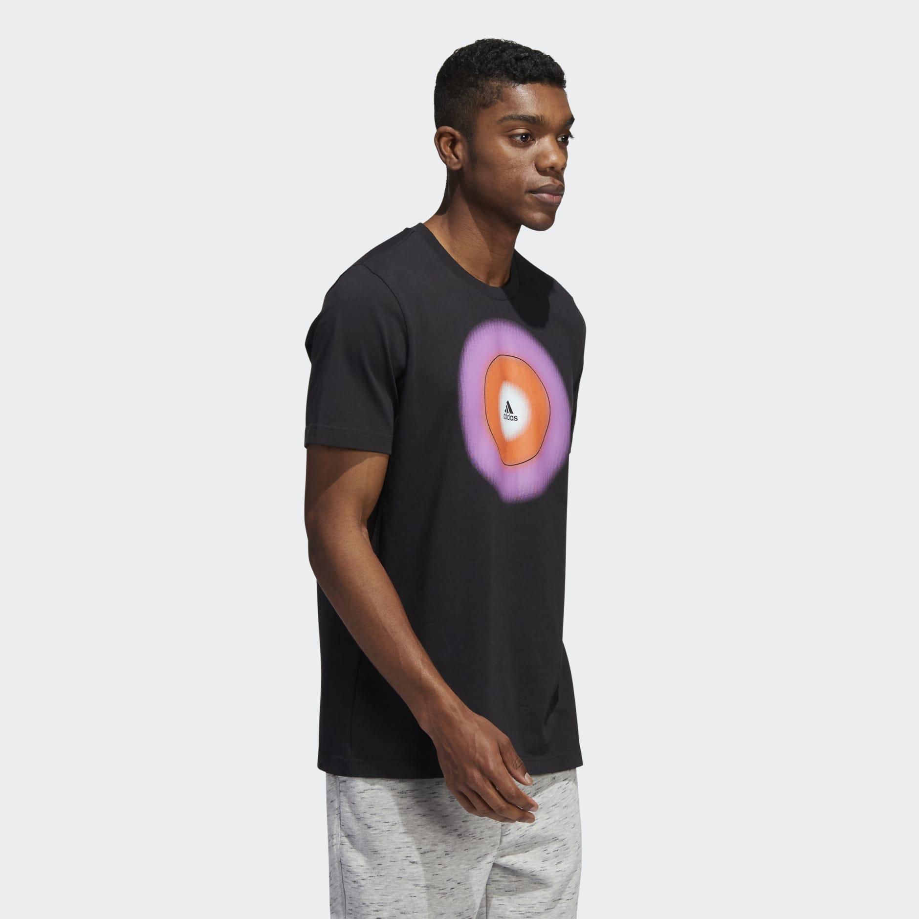 Positive Aura Badge of Sport Graphic Tee
