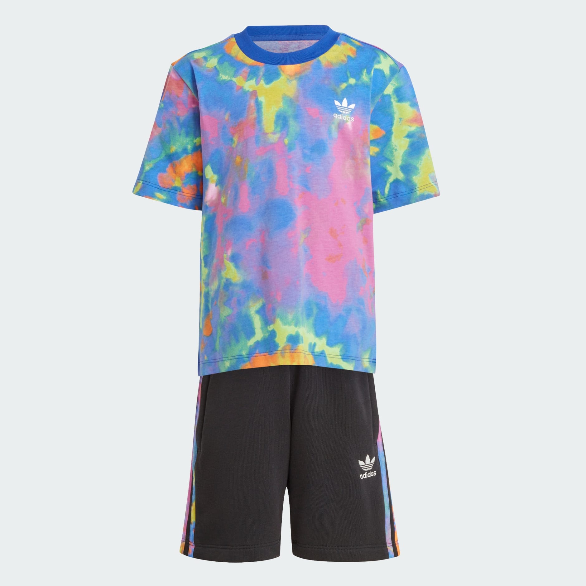 Adidas tie dye shorts on sale