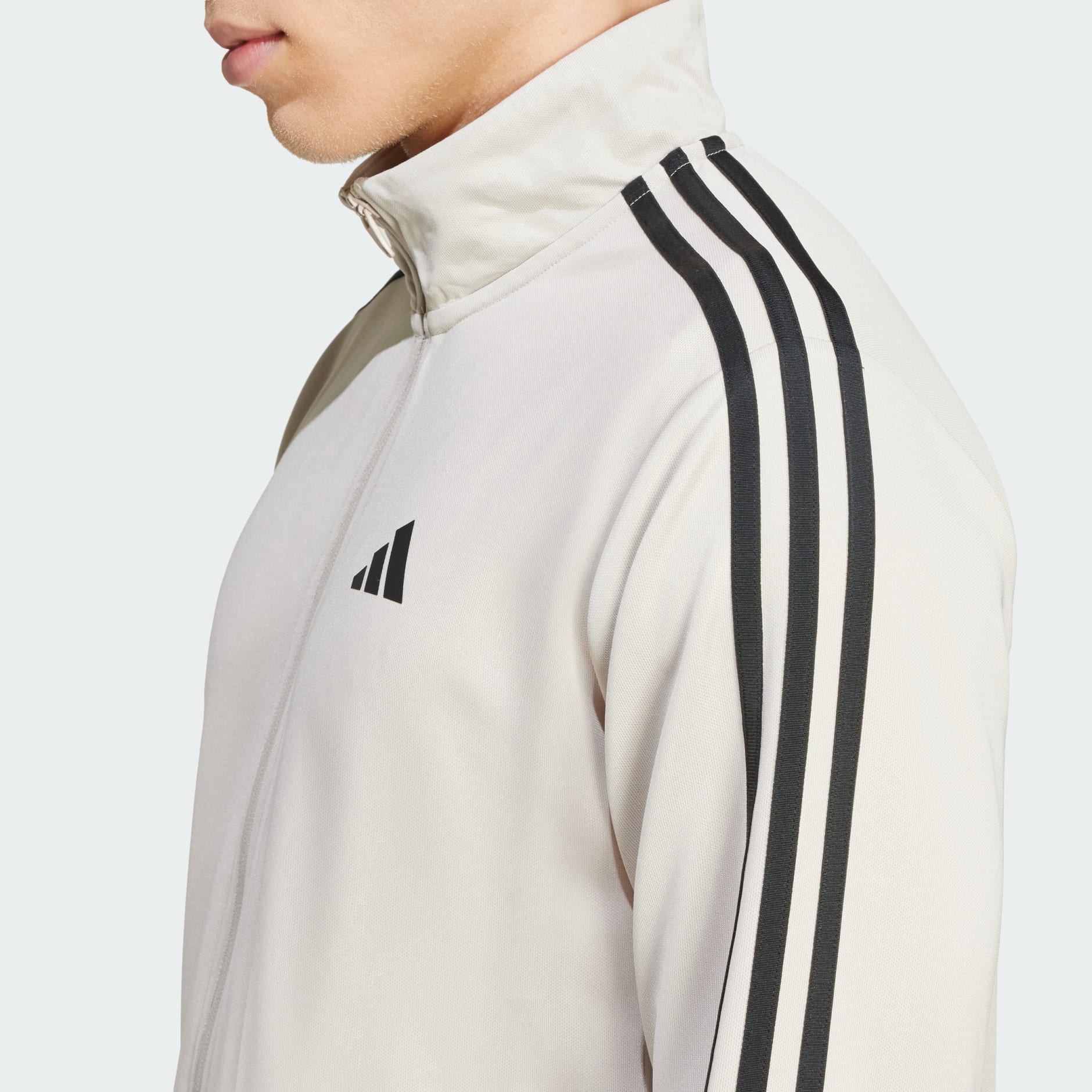 Clothing - Essentials 3-Stripes Training Track Top - Beige