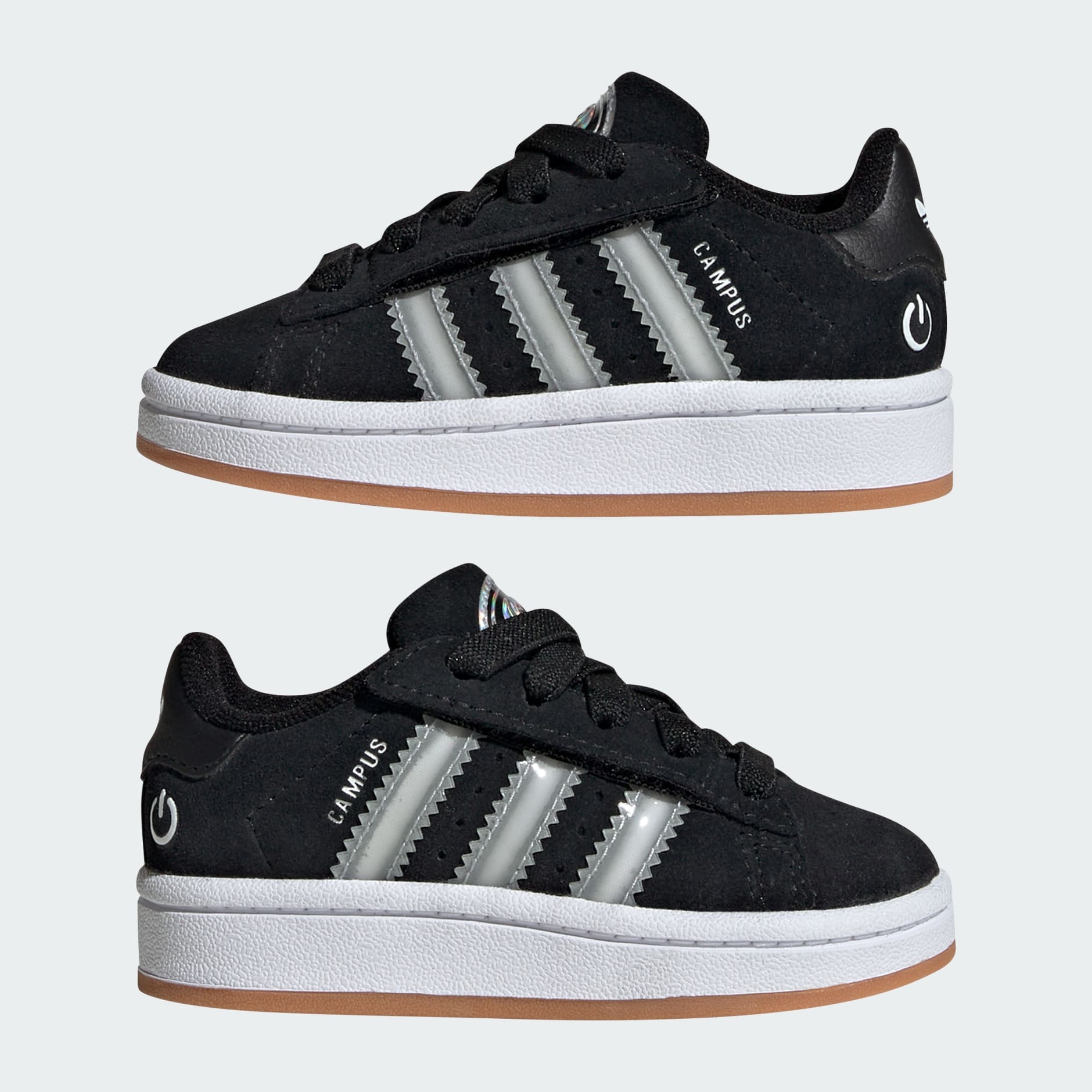 Campus 00s Led Lights Comfort Closure Elastic Lace Shoes Kids