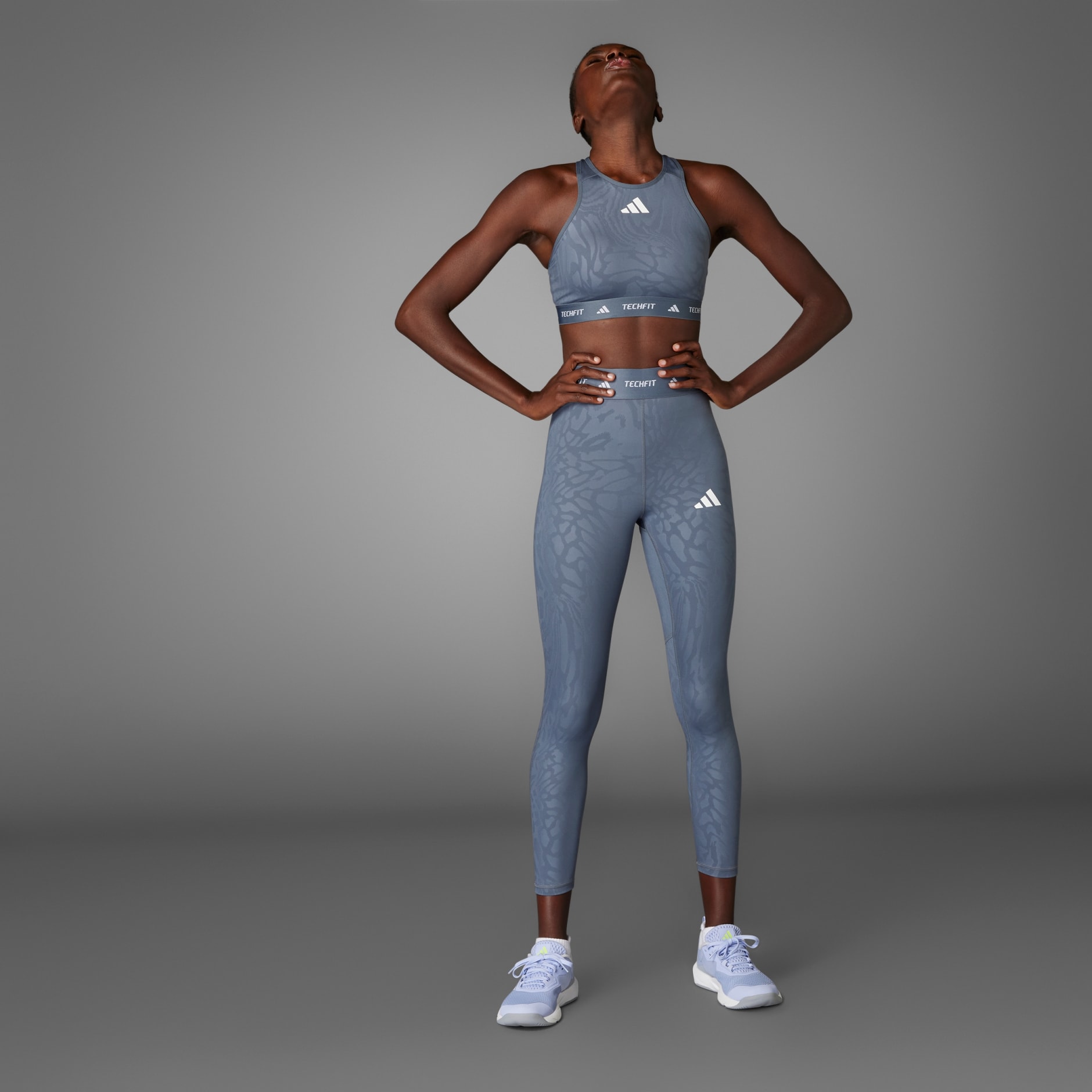 Techfit Printed 7/8 Leggings