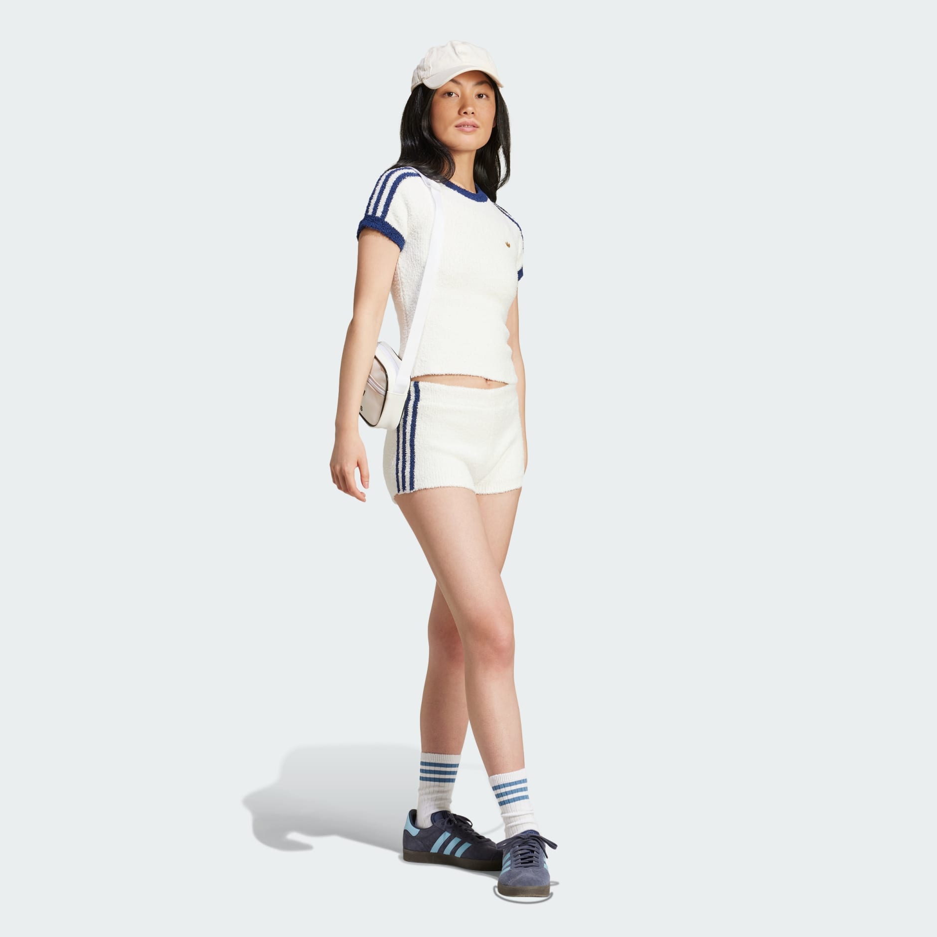 【受注生産品】 Tee Knit Fashioned Fully Premium - CLOTHING - Oman adidas | White パンツ