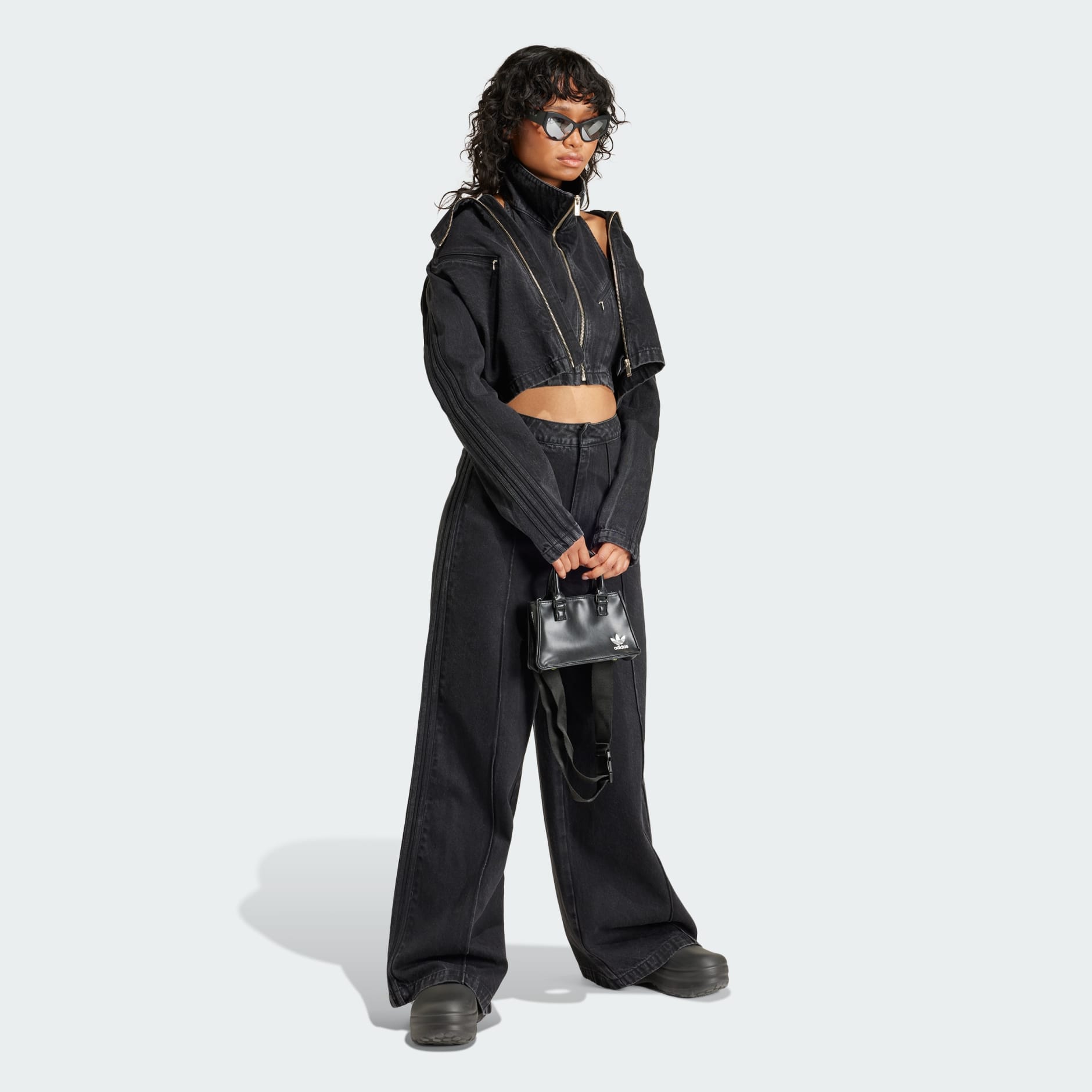 ★人気 adidas Fashion MONTREAL モントリオール デニム ベスト adidas】Fashion MONTREAL モントリオール デニム ベスト 黒