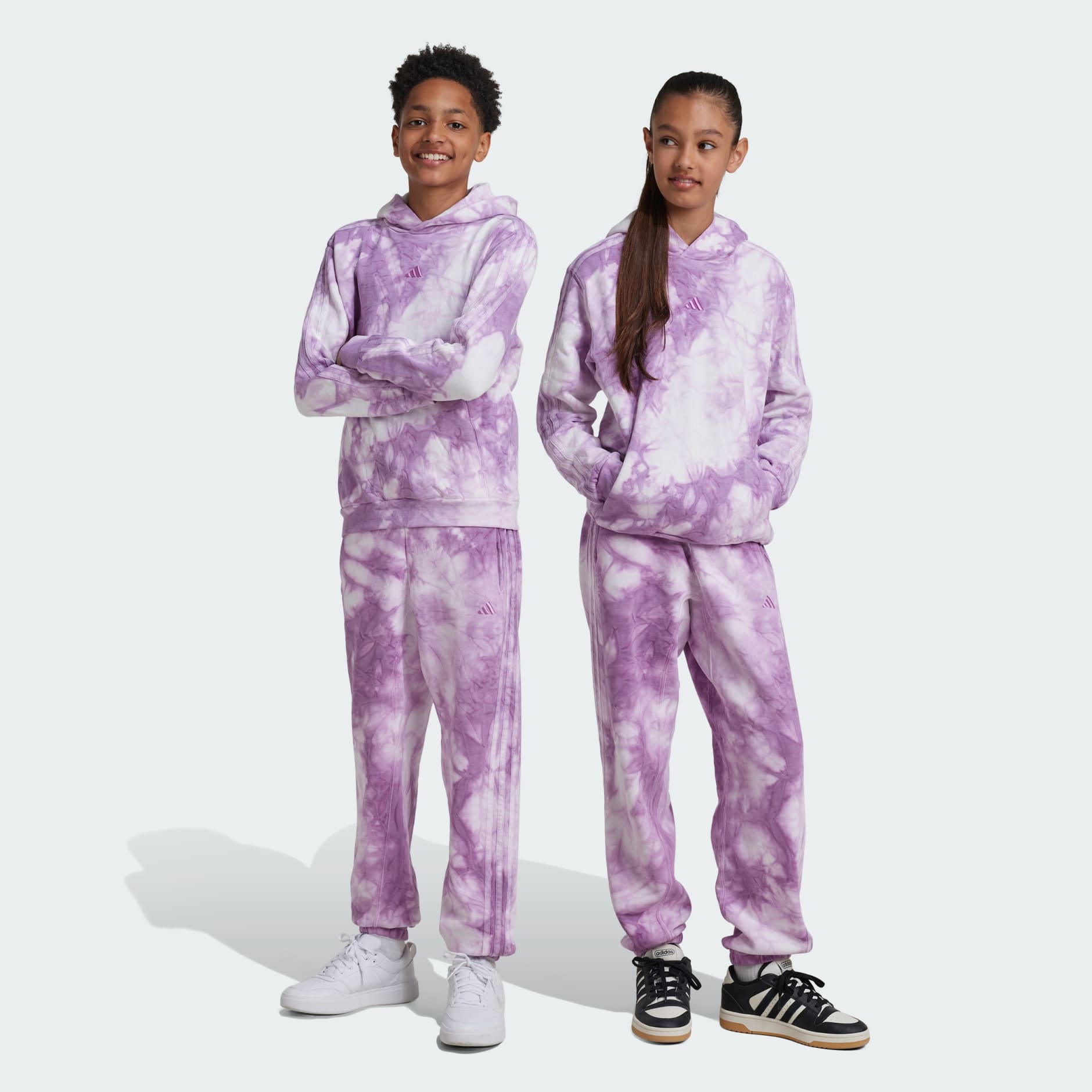 adidas ALL SZN Tie Dye Pants Kids Purple adidas UAE