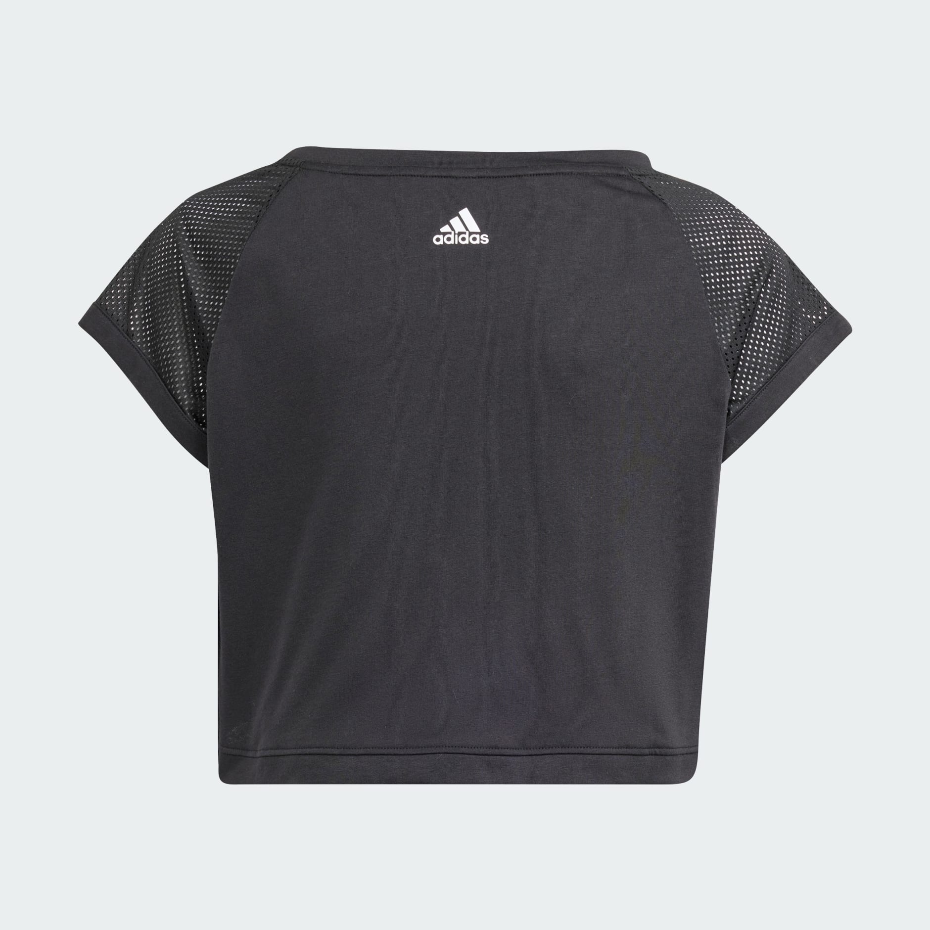 Adidas crop tee best sale