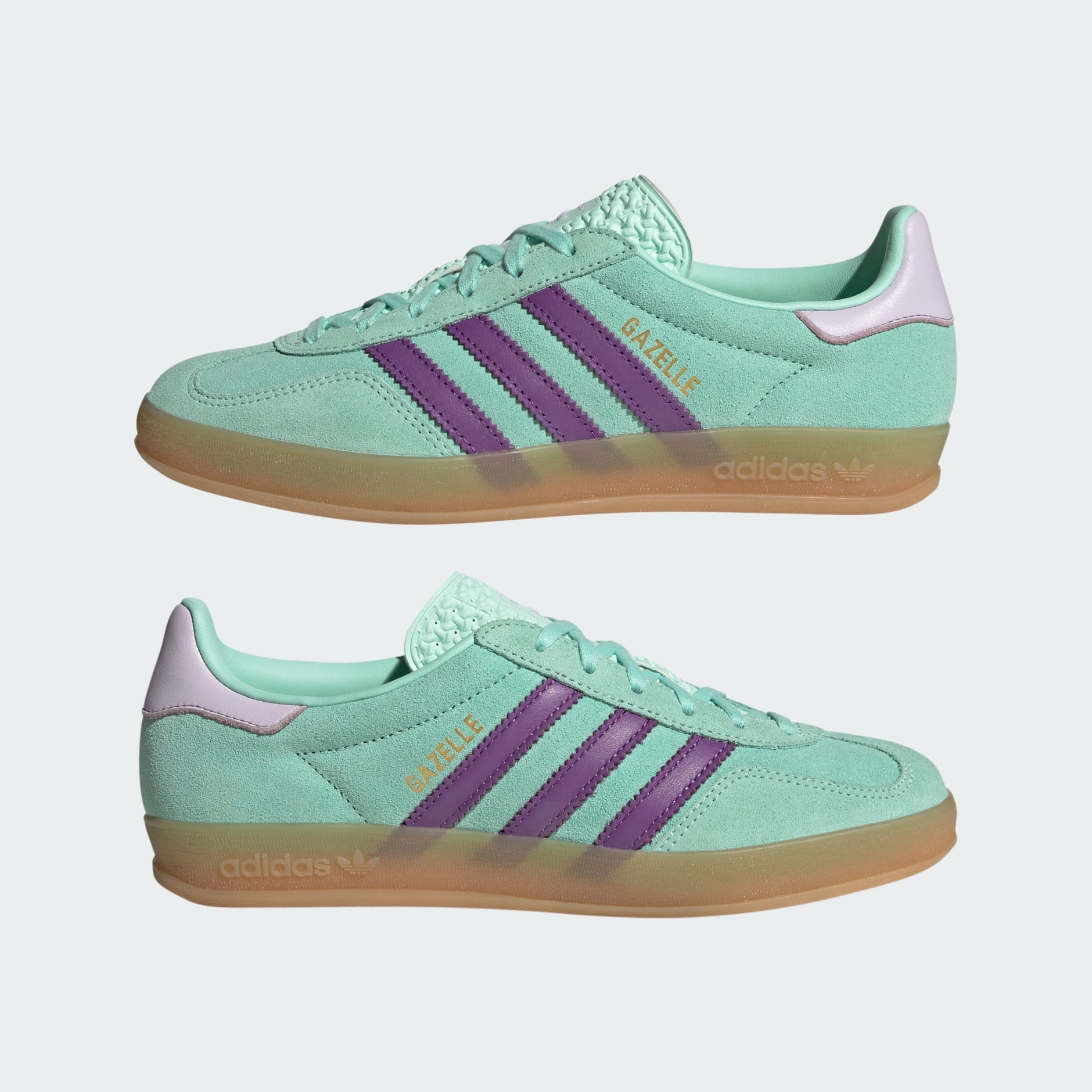 ADIDAS カセルイントアシュス JQ0192 CLEMINACTPURICELAV adidas Gazelle Indoor Shoes - Green | Free Shipping with