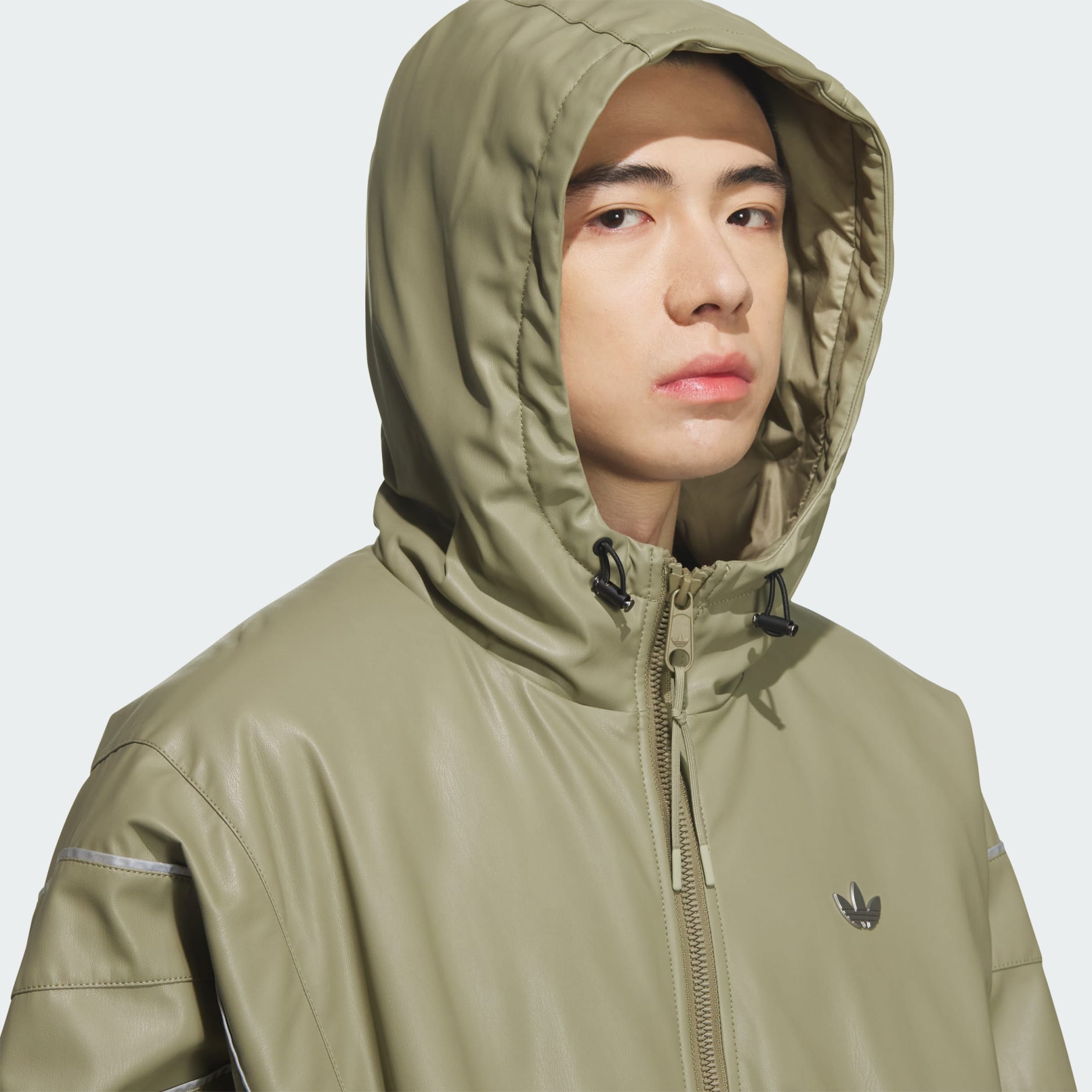 PU Oversized Jacket Pad