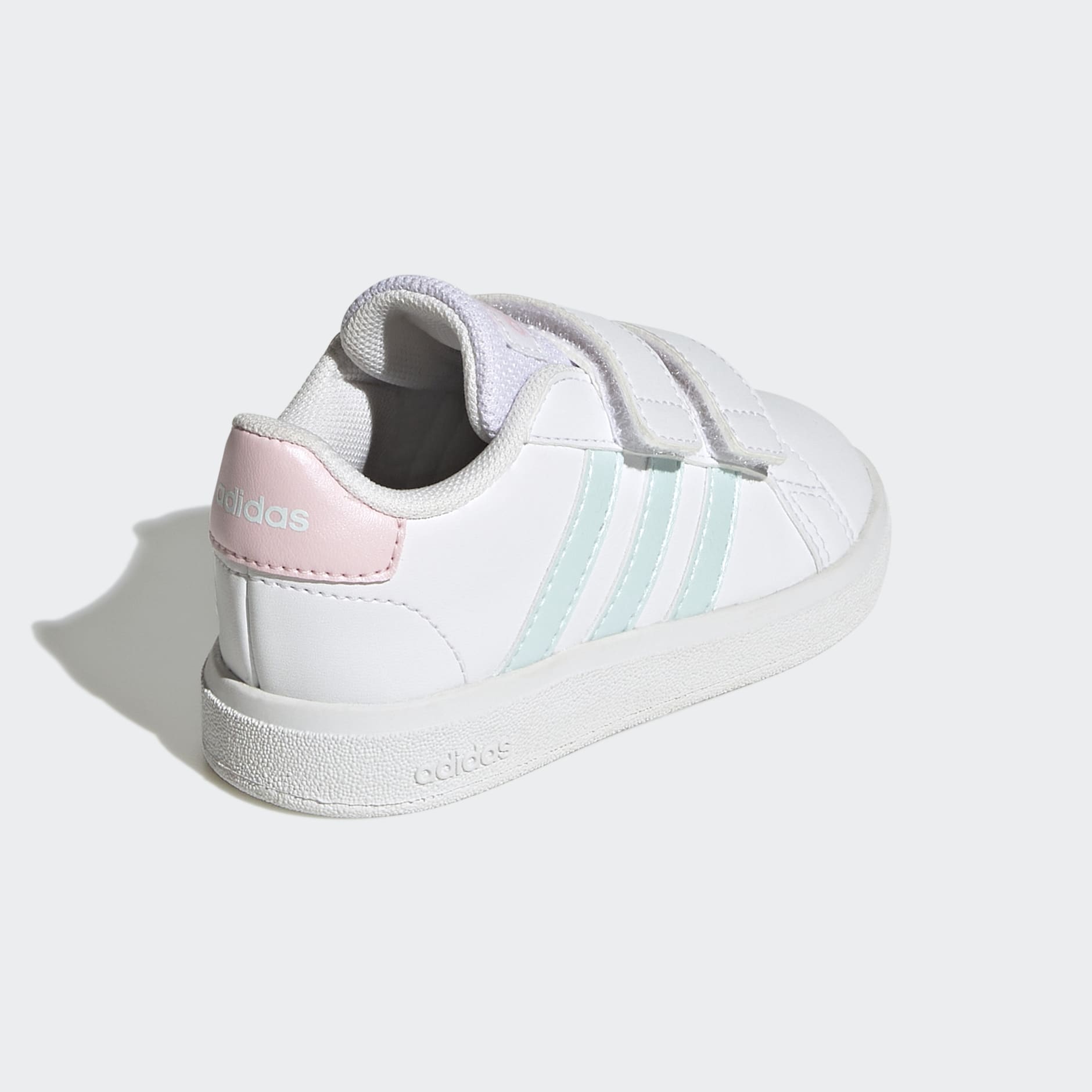 grand court lifestyle hook and loop shoes