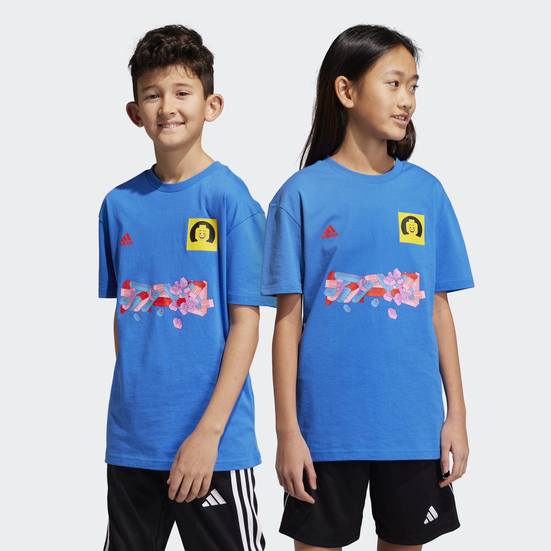 adidas adidas x LEGO® Football Number 10 Graphic Tee - Blue | adidas UAE