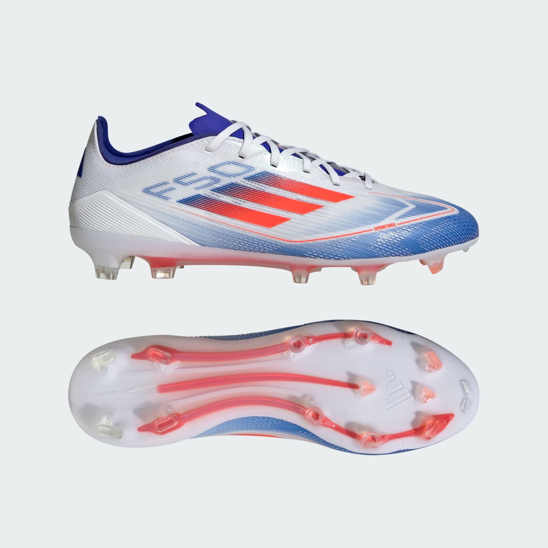 adidas F50 Pro Firm Ground Boots White adidas KE