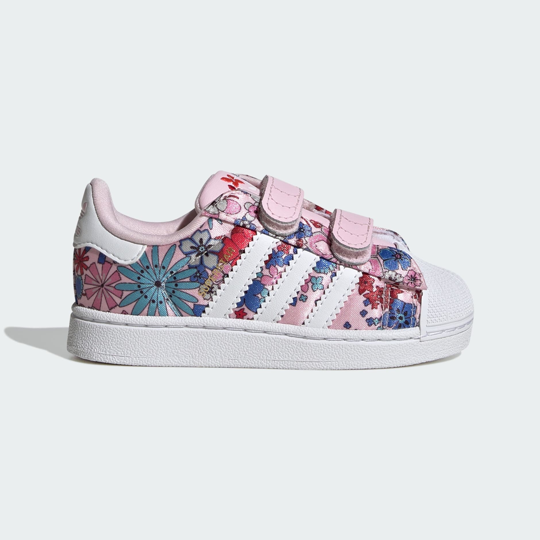 ADIDAS LIBERTY LONDON SUPERSTAR II COMFORT CLOSURE SHOES