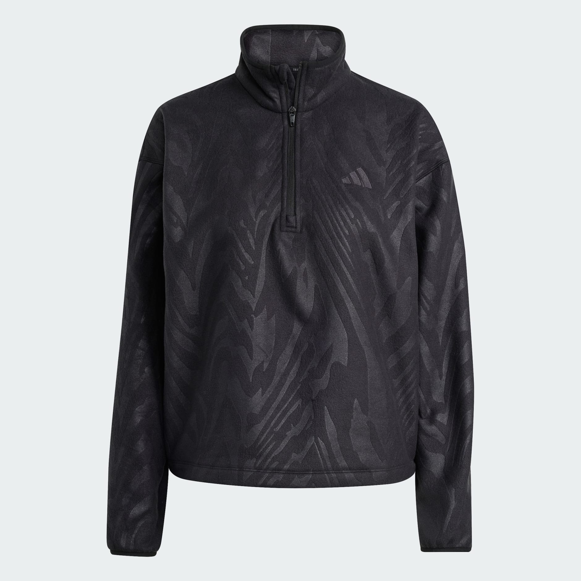 Pulover od toplog flisa AOP