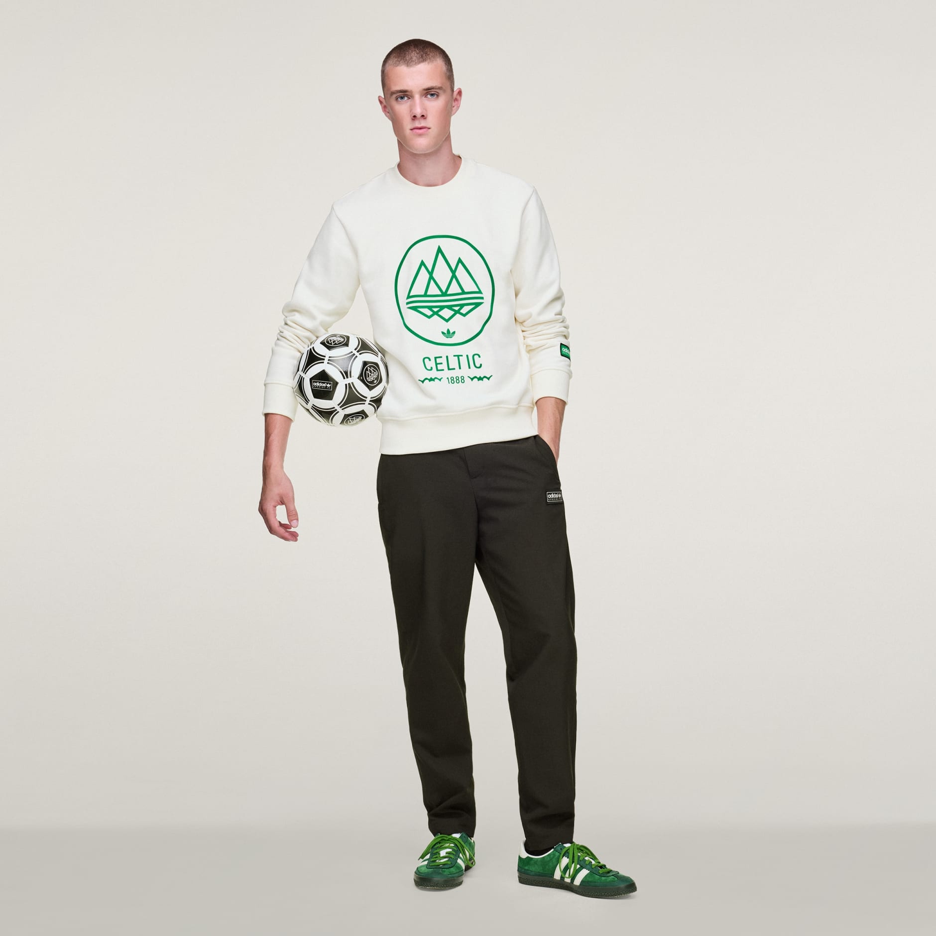 Hanorac CELTIC SPZL F.C. cu guler rotund