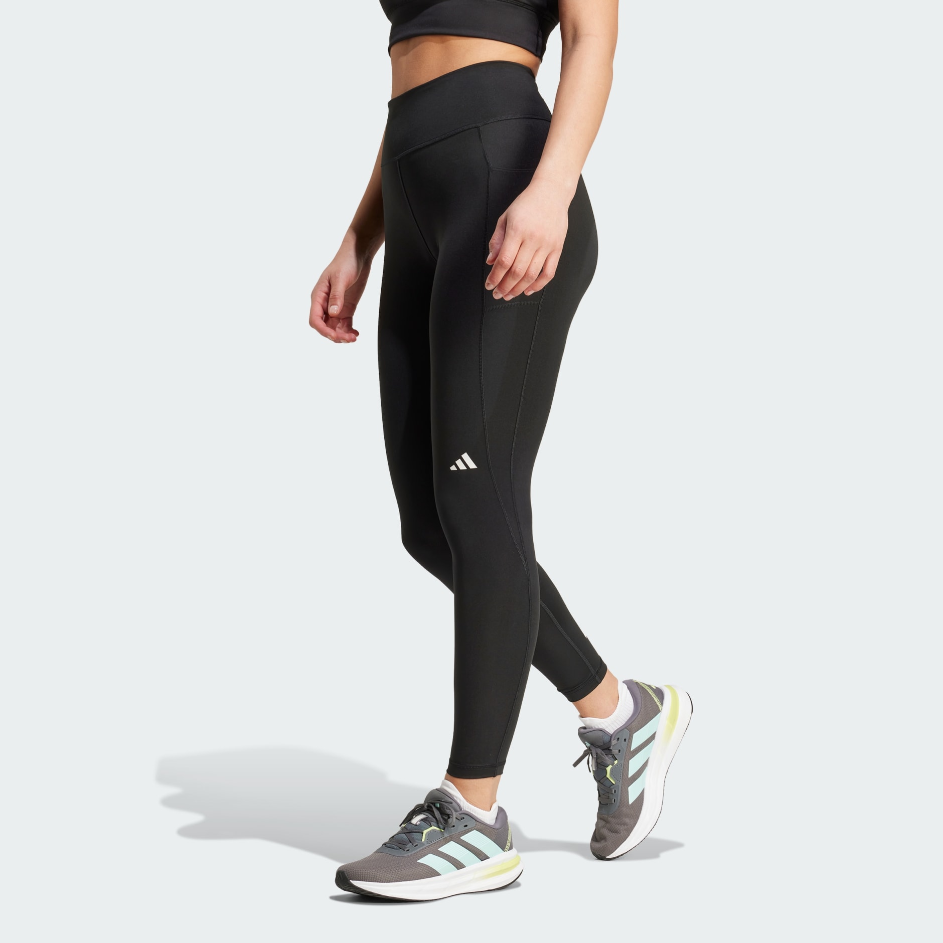 Women s Clothing Own the Run 7 8 Leggings Black adidas Egypt