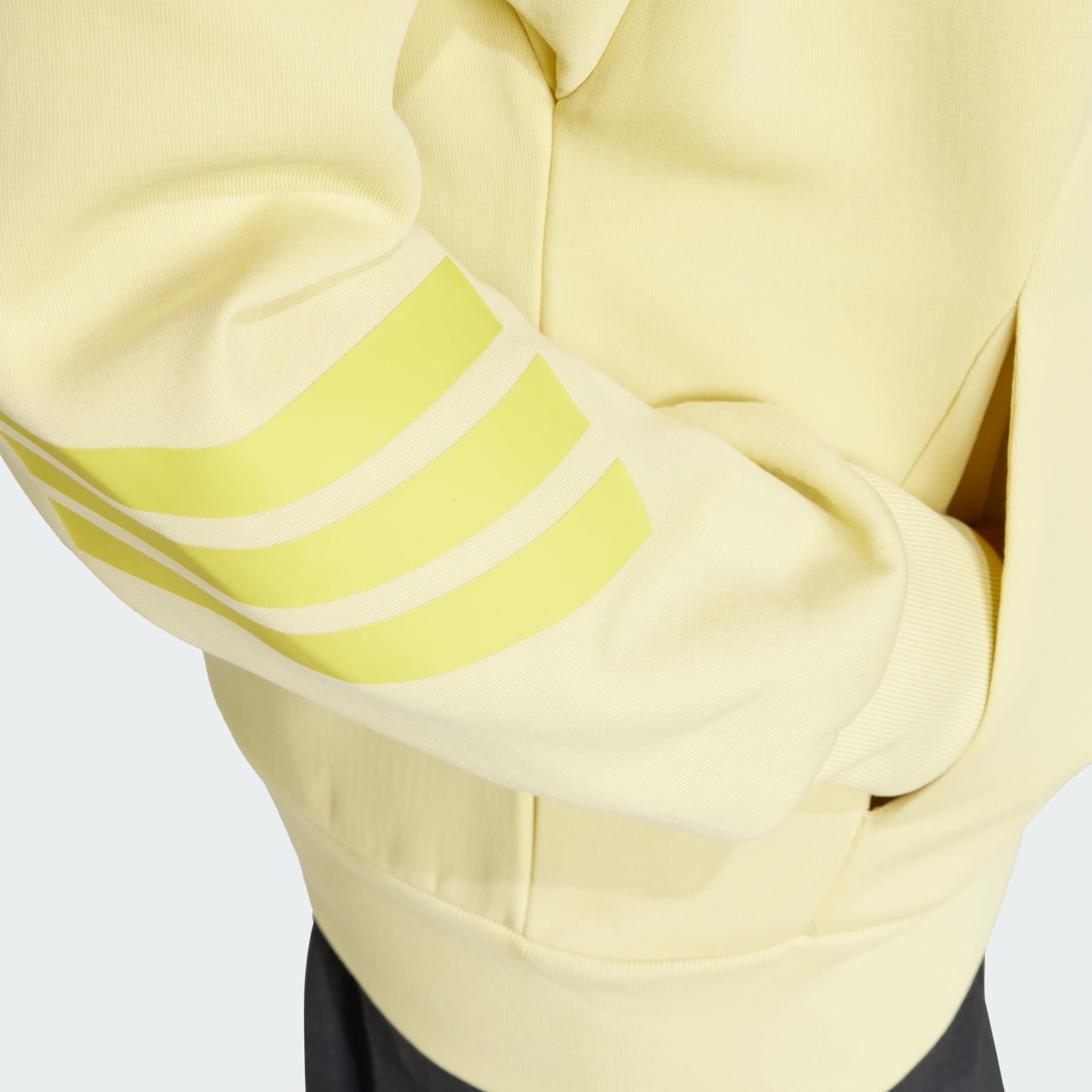 Majica s kapuljačom Future Icons s tri pruge i patentnim zatvaračem cijelom duljinom