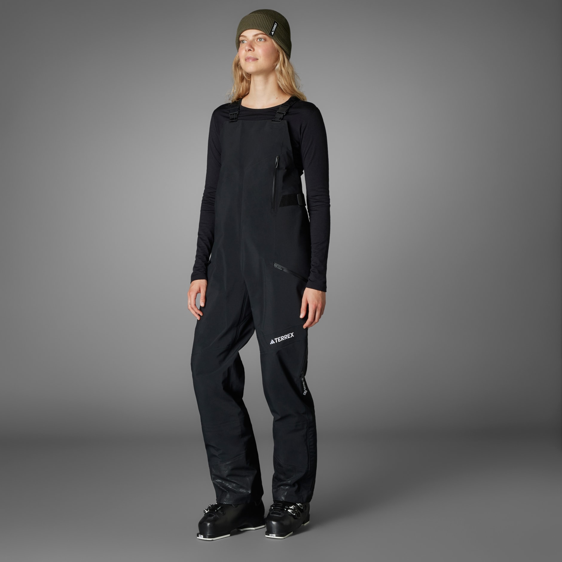 Hlače Terrex Techrock 3L GORE-TEX C-Knit Bib