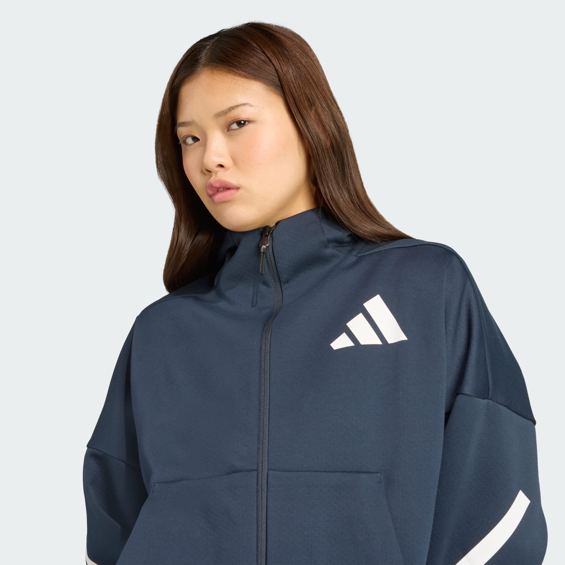 Hanorac cu fermoar lung adidas Z.N.E.