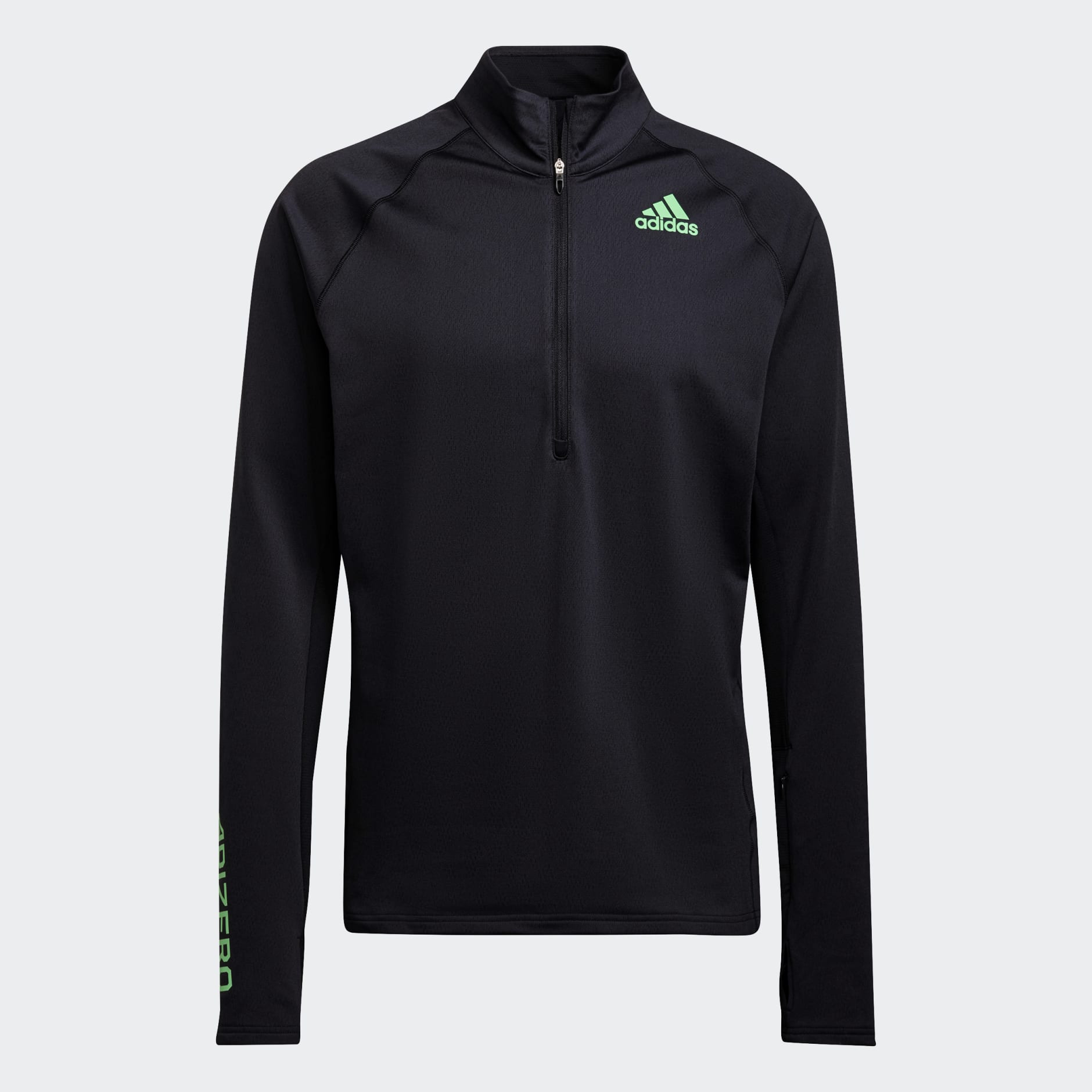 Adizero Warm 1/2 Zip Long Sleeve Tee