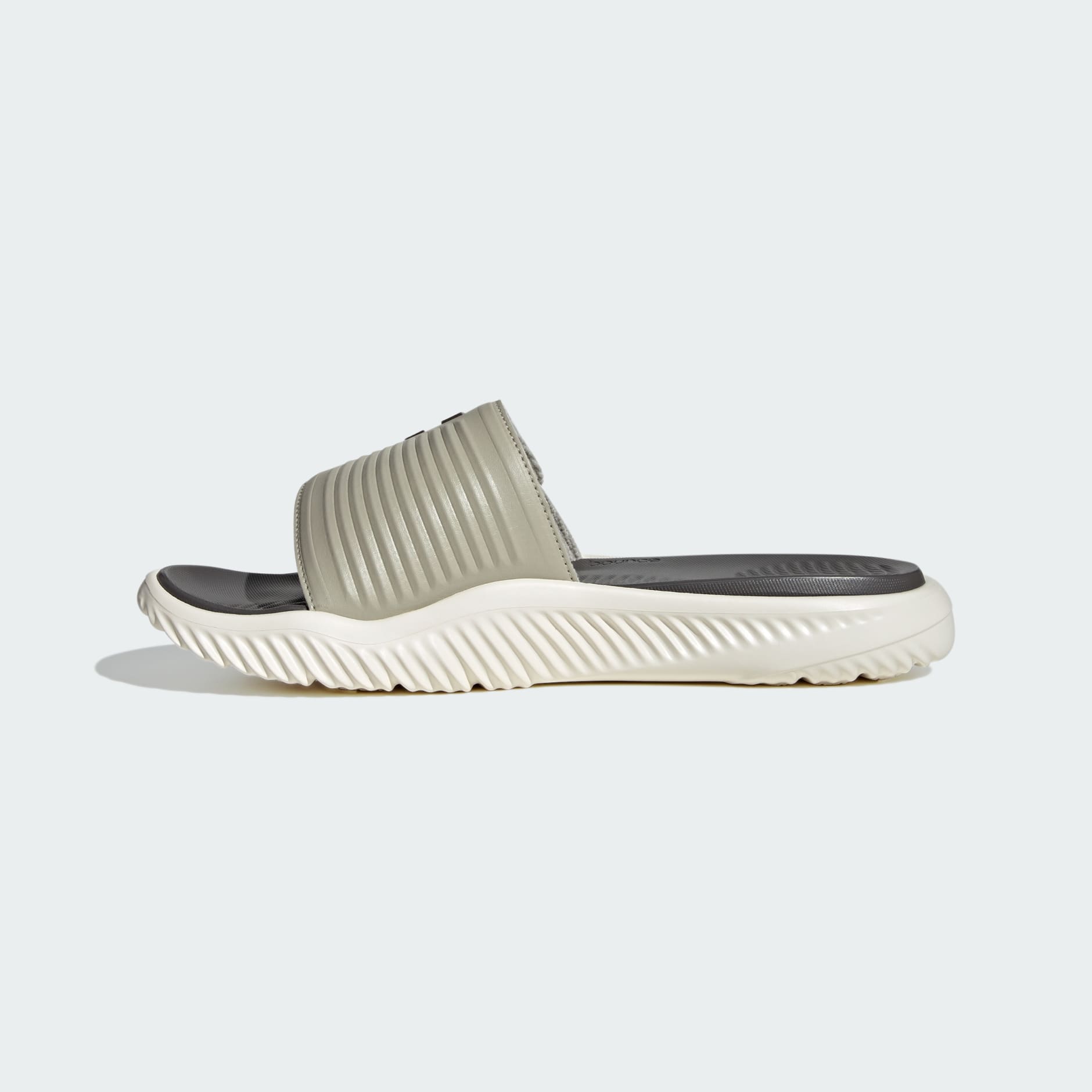 Shoes - Alphabounce Slides - Beige | adidas Qatar