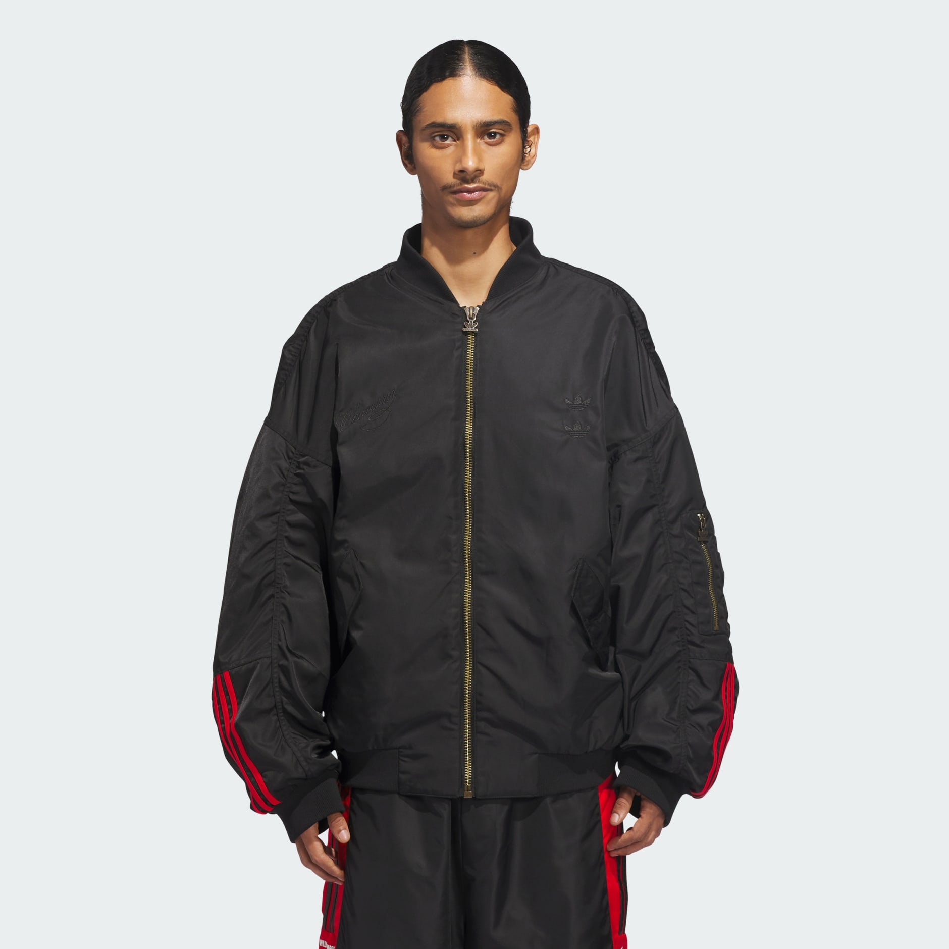 CHAVARRIA SATIN BOMBER JKT