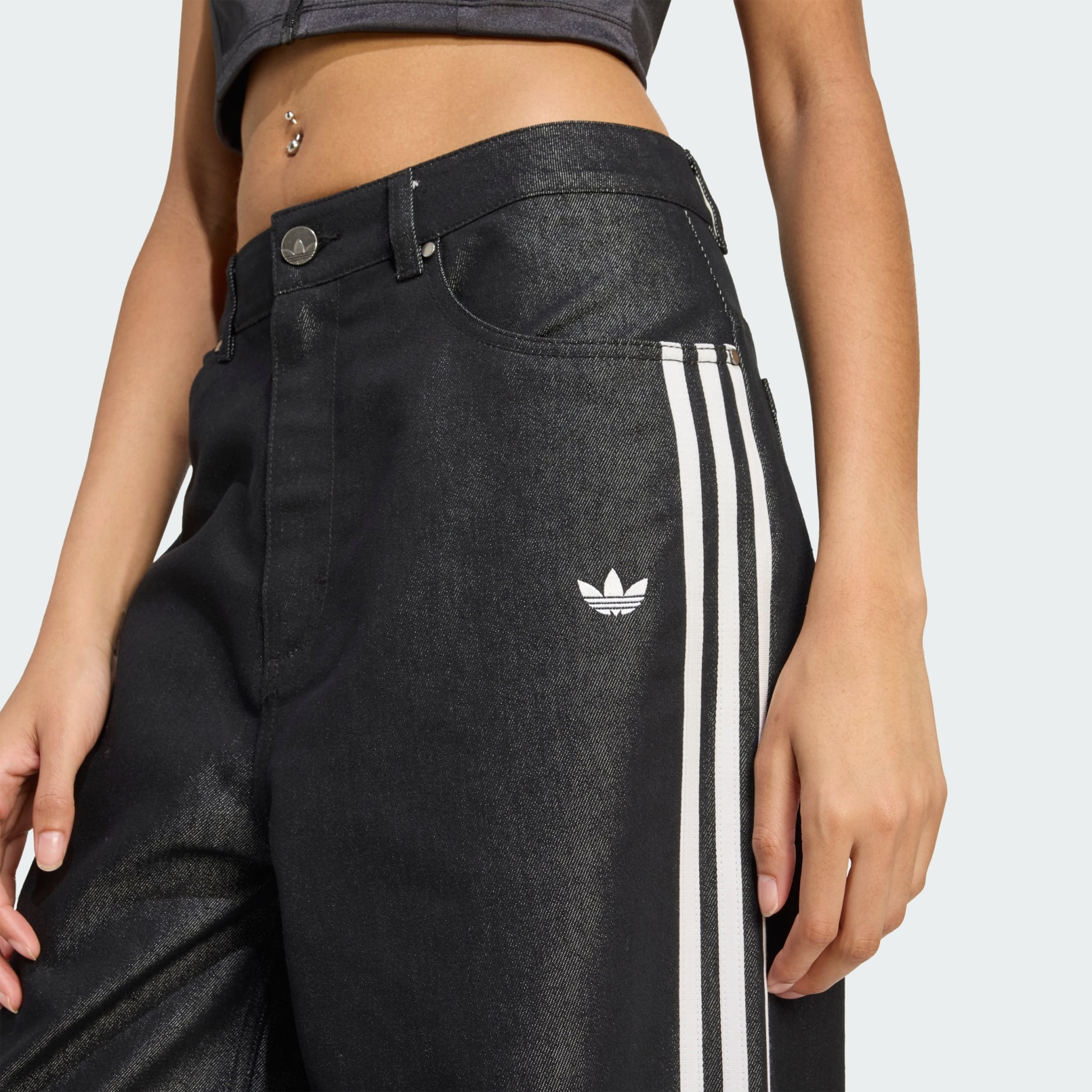 CLOTHING - Adilenium Season 4 Teamgeist Baggy Shine Denim Pants