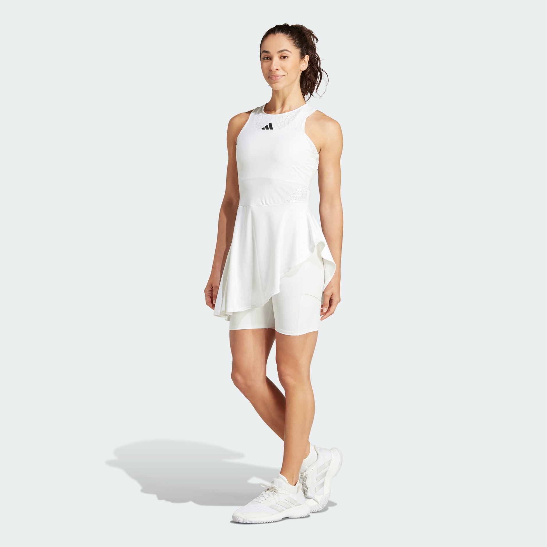 Women's Clothing - AEROREADY Pro Tennis Dress - White | adidas Qatar