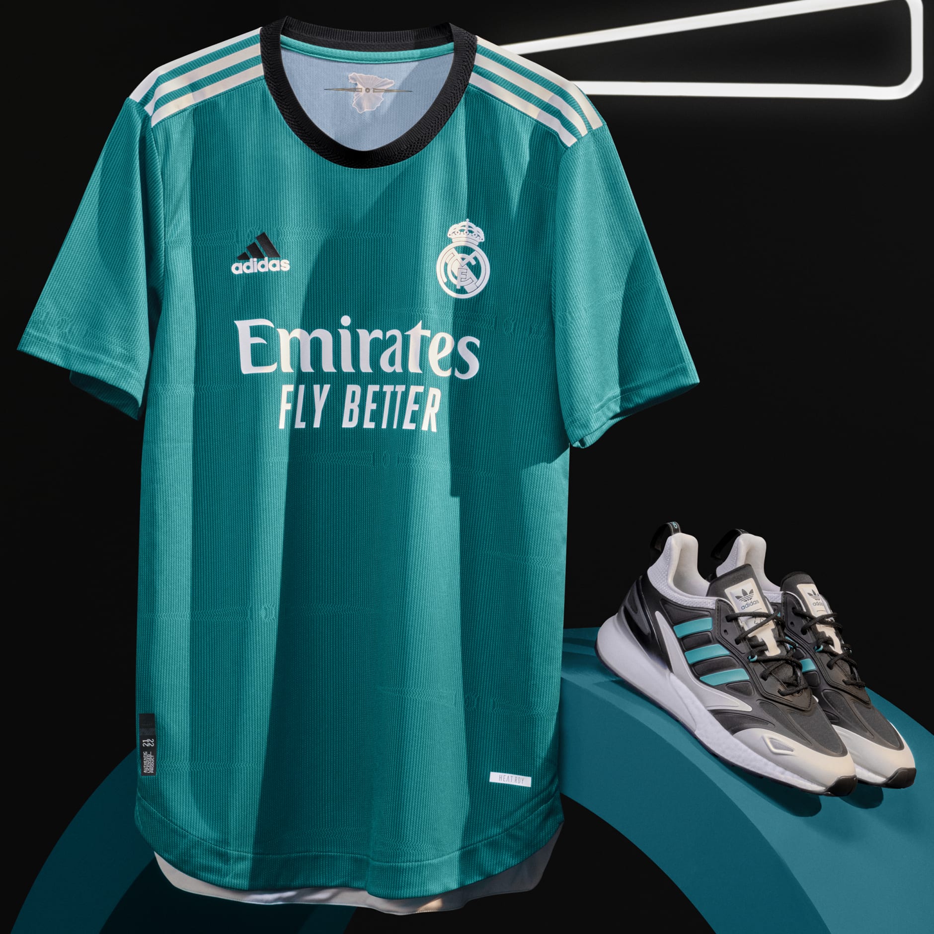 Real Madrid 21/22 Third Authentic Jersey