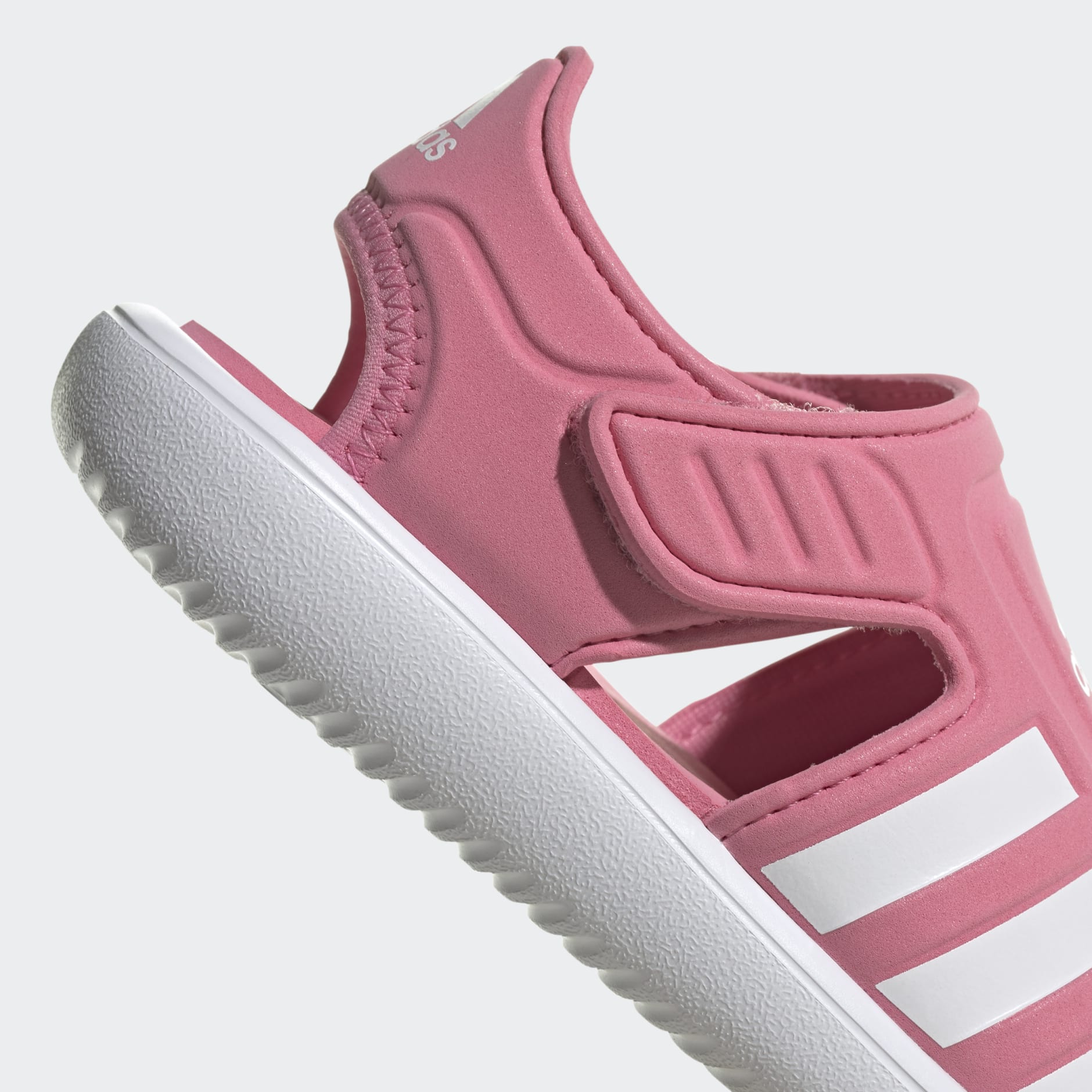 Shoes - Summer Closed Toe Water Sandals - Pink | adidas Israel