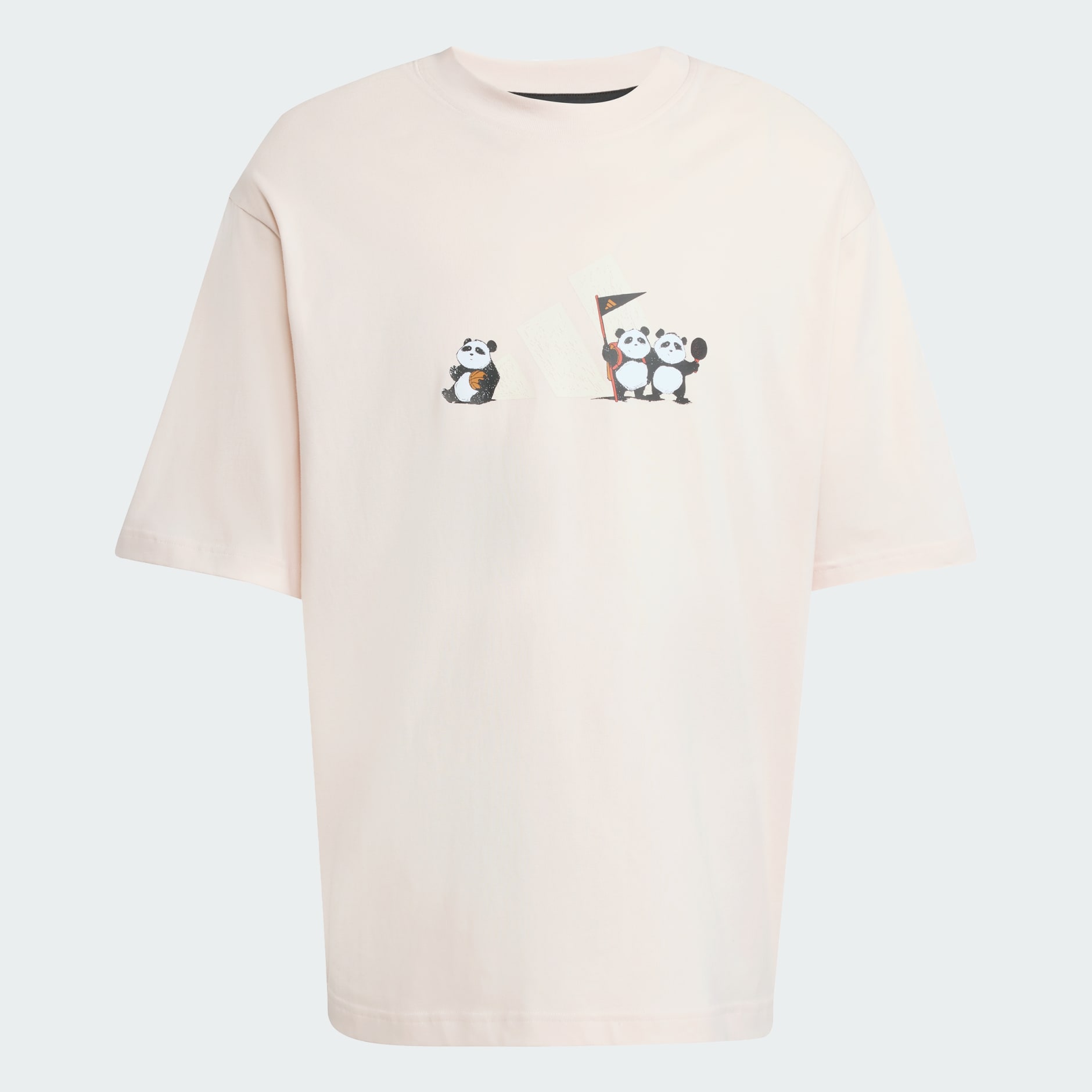 【adidas】M PANDA LOG T パンダ Tシャツ M PANDA LOG T - White | adidas Hong Kong