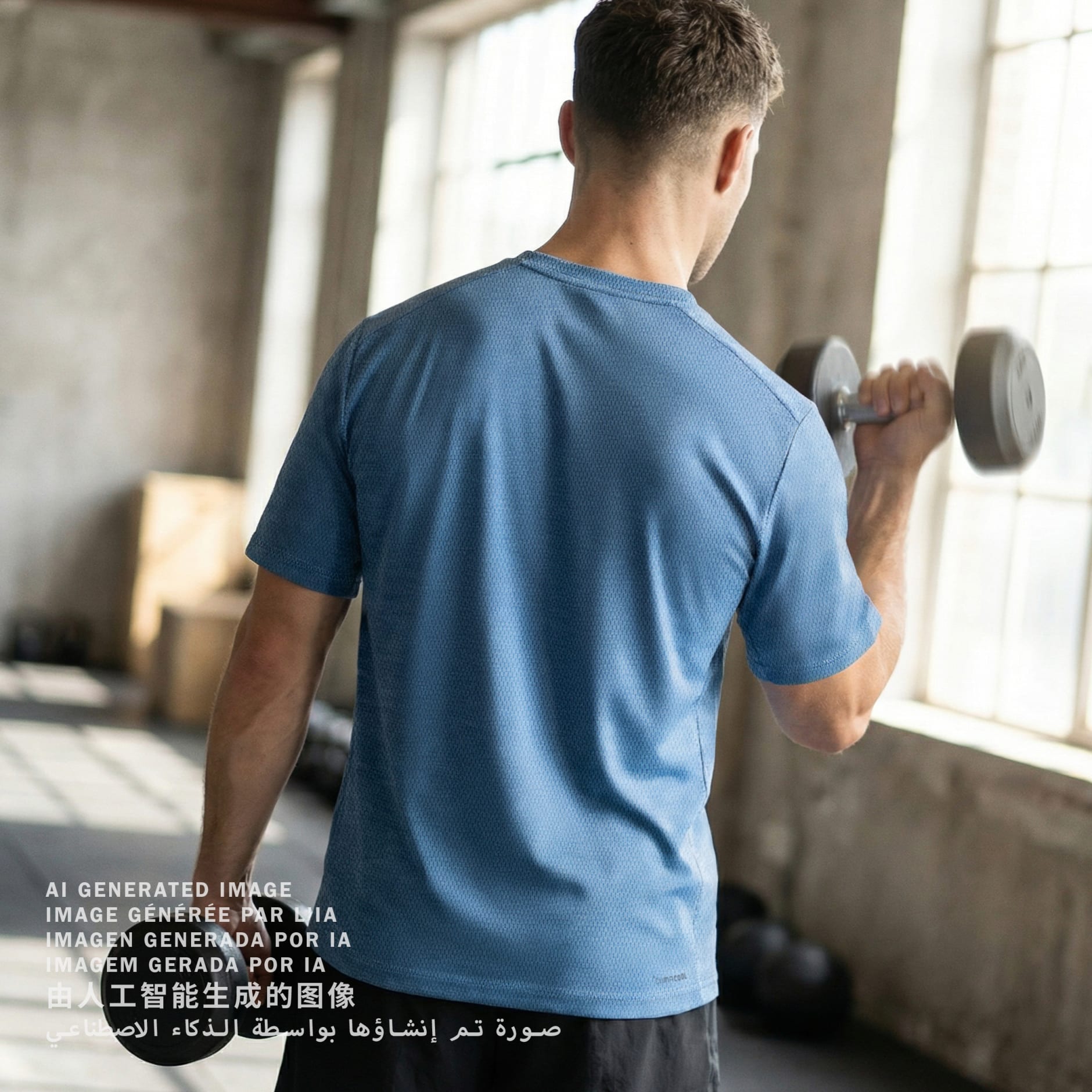 WORKOUT ESSENTIALS FEELREADY NOVELTY T-SHIRT