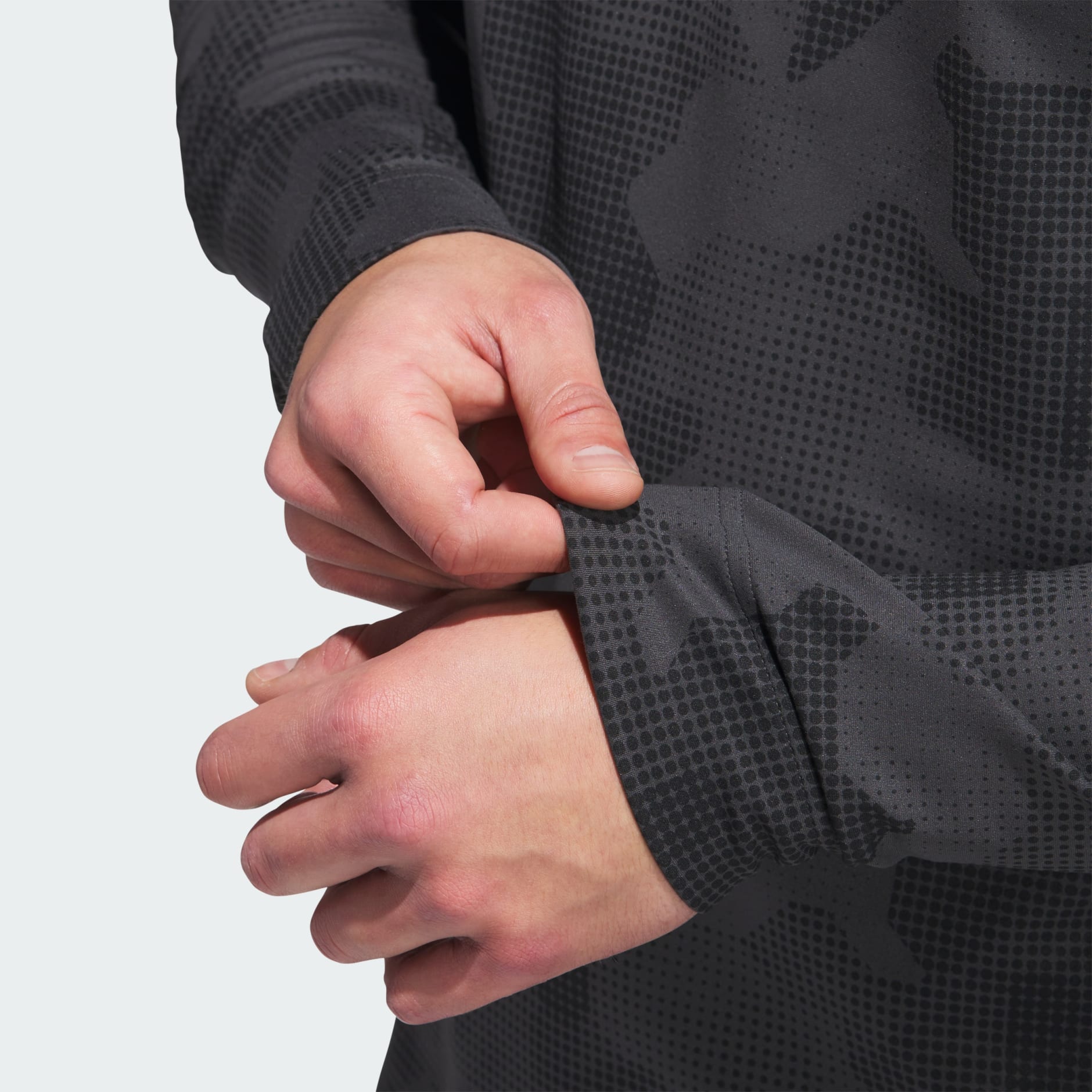 Bluză Go-To cu imprimeu și fermoar 1/4