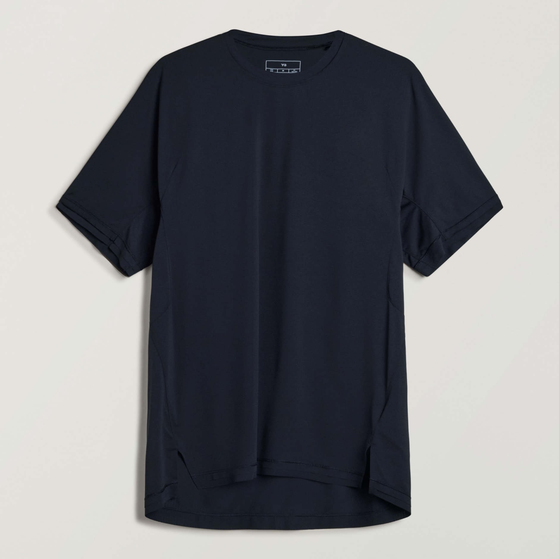 TRICOU Y-3 DE ALERGAT, CU M&Acirc;NECĂ SCURTĂ