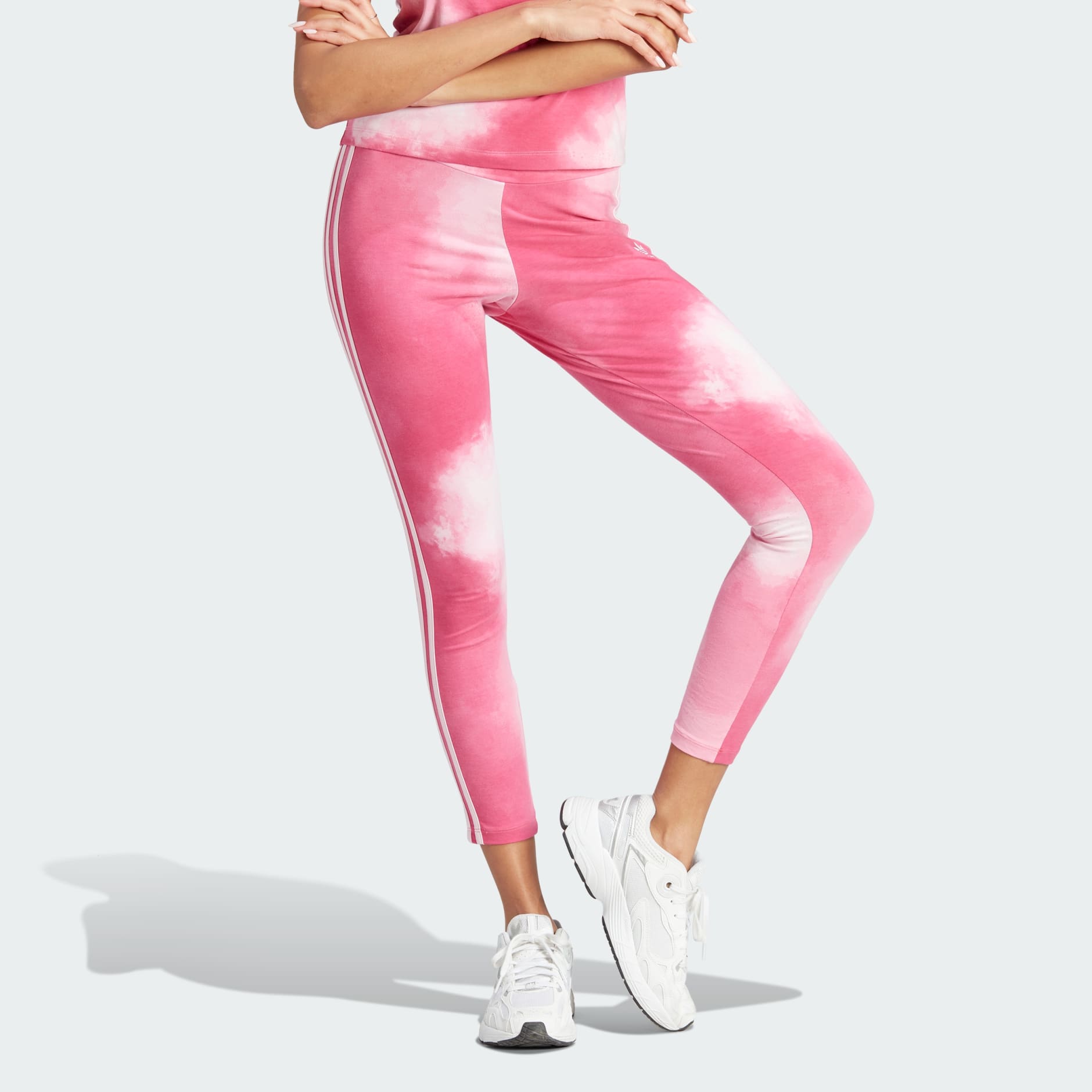 Women's Clothing - Color Fade 7/8 Tights - Pink